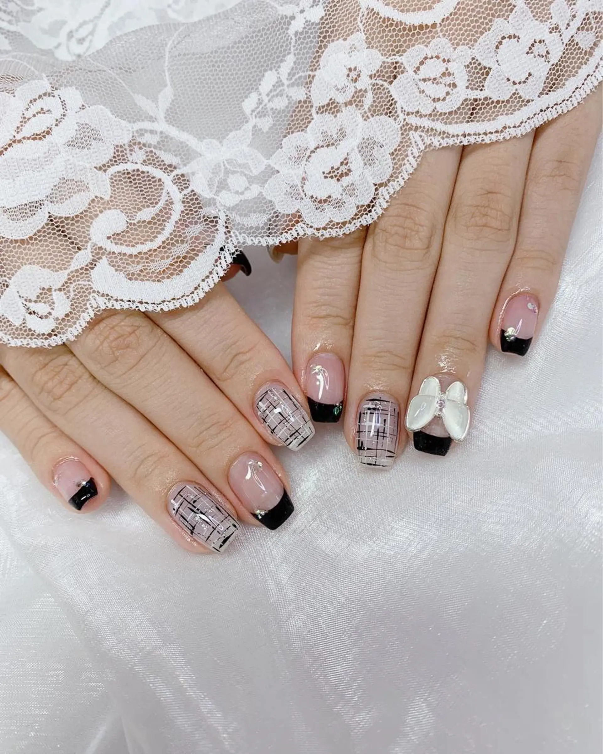 ネイル ハンドネイル La neige* yuki 🥯🍑のネイルデザイン