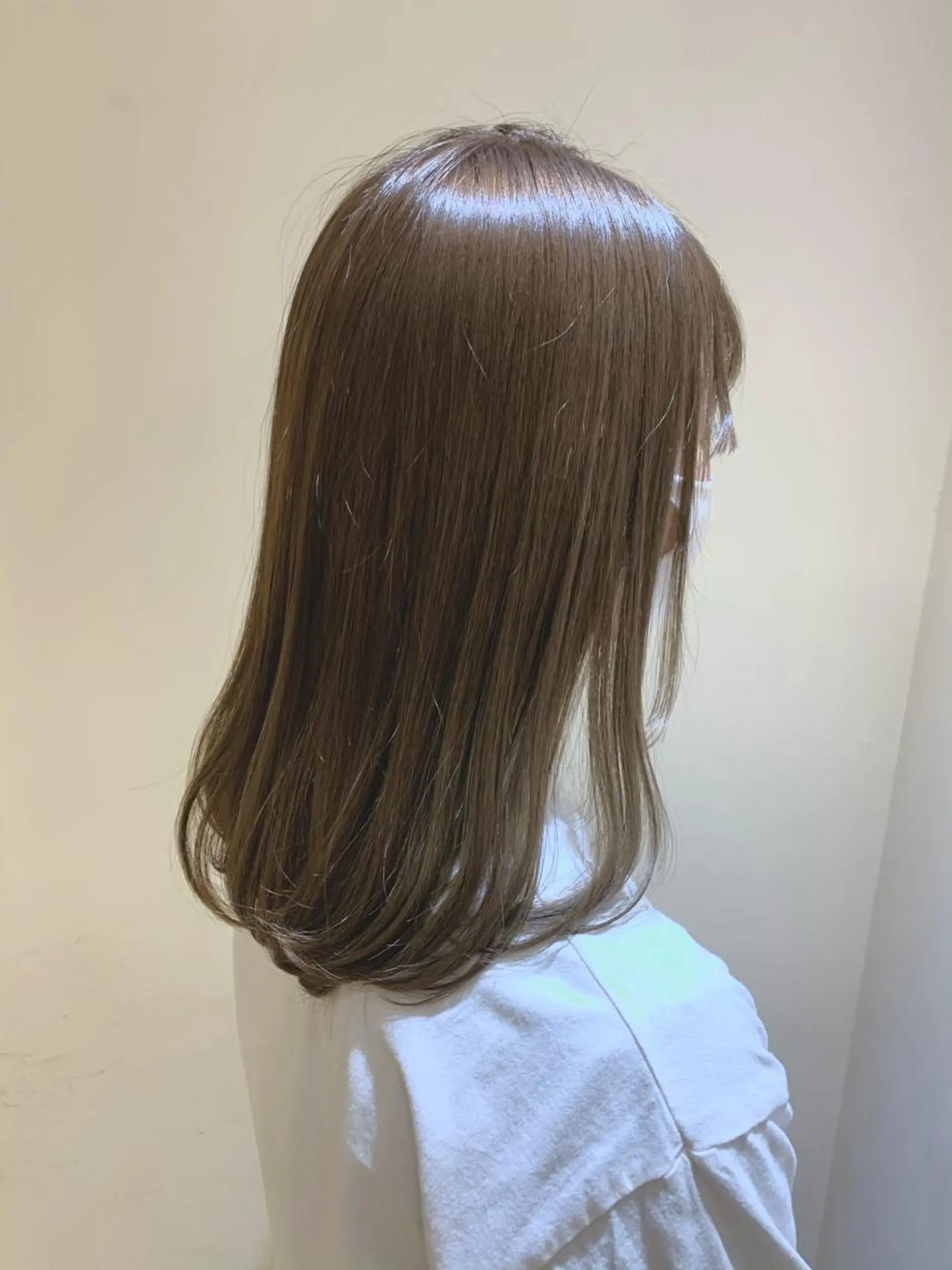 セミロング カラー ヘアアレンジ カット ヘアカラー 店長/ 加藤 流菜のヘアスタイル