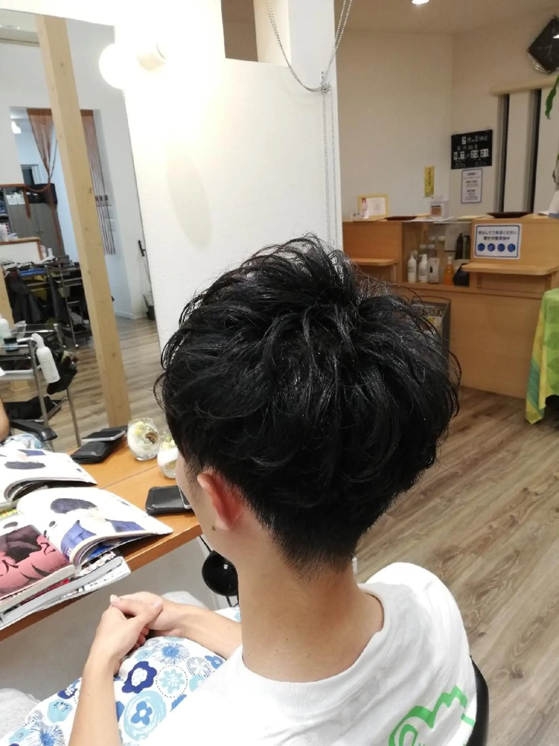 メンズ パーマ カット パーマ 北林 弘展のヘアスタイル