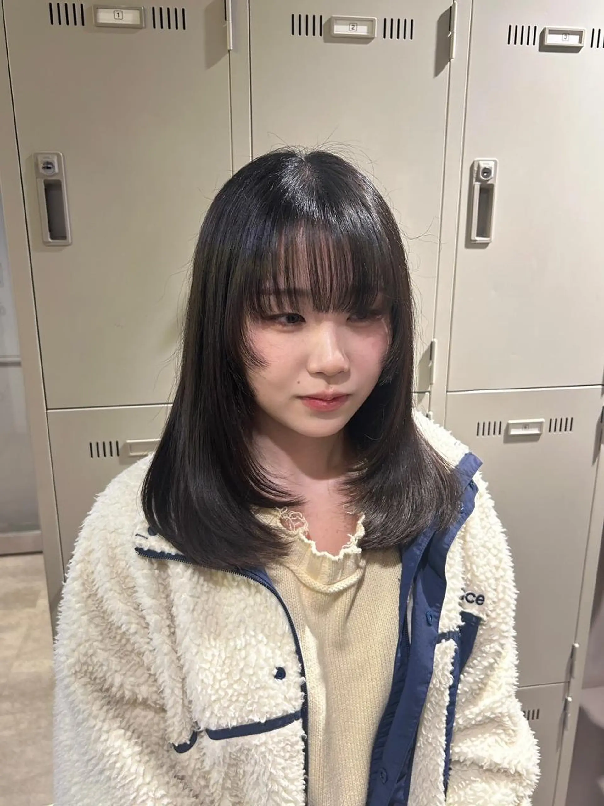 カラー カット ヘアカラー トリートメント ヘッドスパ ヘアセット 🥯縮毛/レイヤー/ ベージュヘア🥯のヘアスタイル