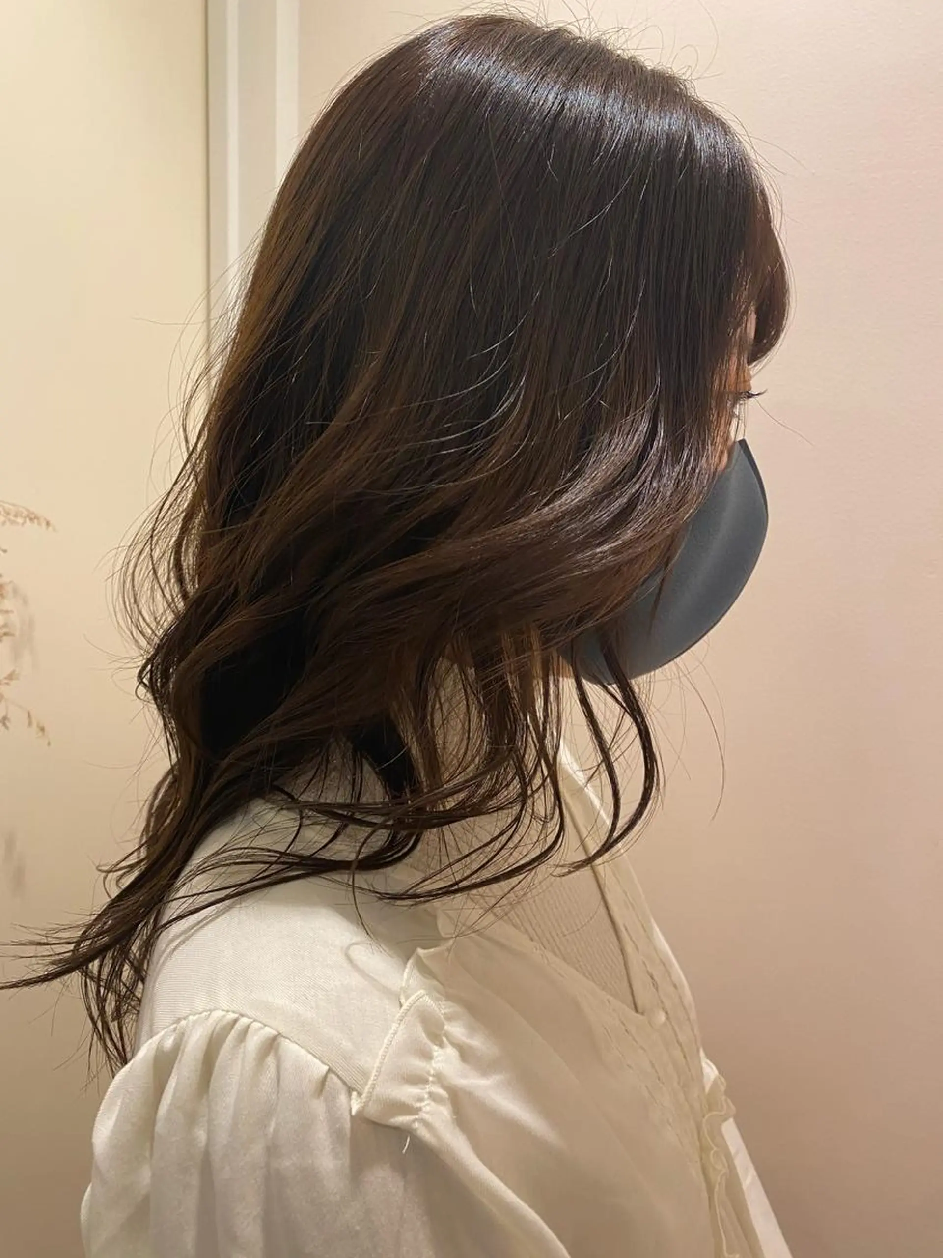 セミロング カラー 🪽羽エク/Ash 店長/折目奈央🪽のヘアスタイル