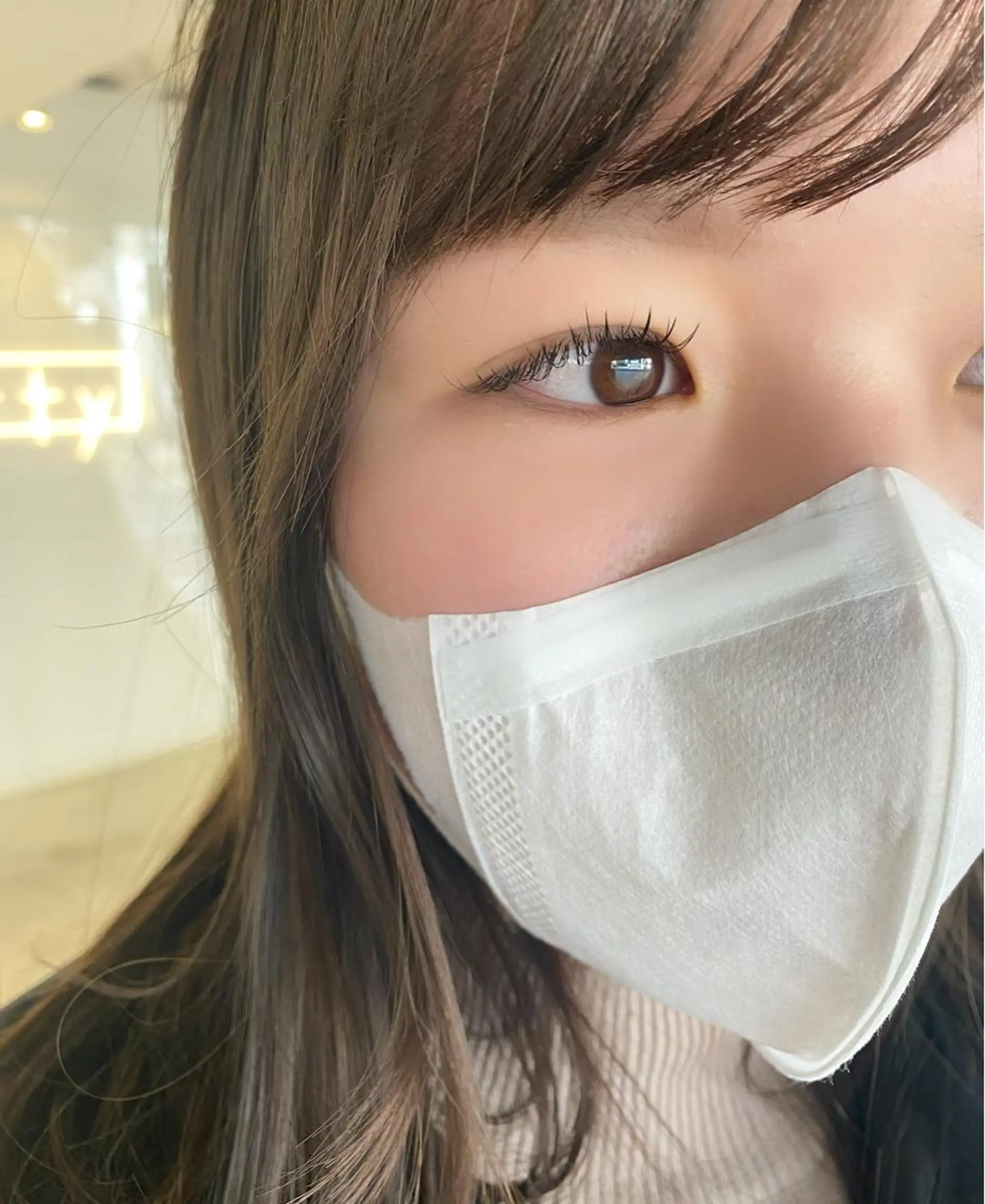 マツエク・マツパ フラットラッシュ ナチュラル Nifty eyelash所属・Nifty Kahoのマツエク・マツパデザイン