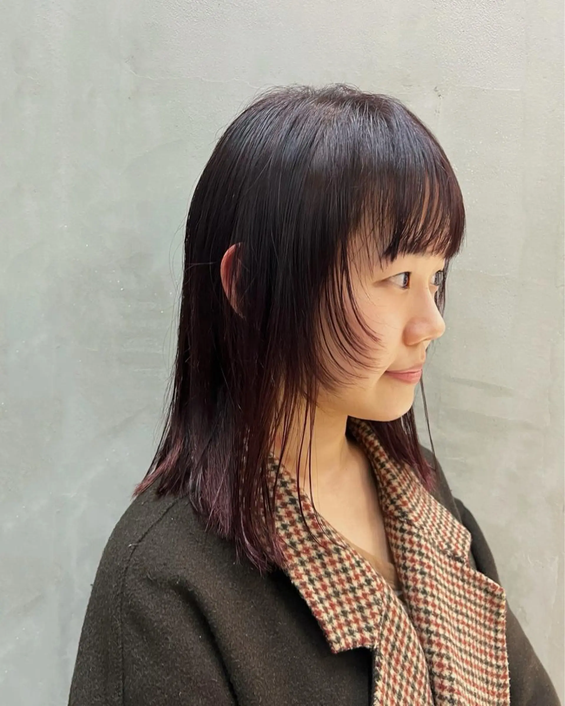 ミディアム 顔まわりレイヤー レイヤーカット デザイン/レイヤー Kaito🐩/栄のヘアスタイル