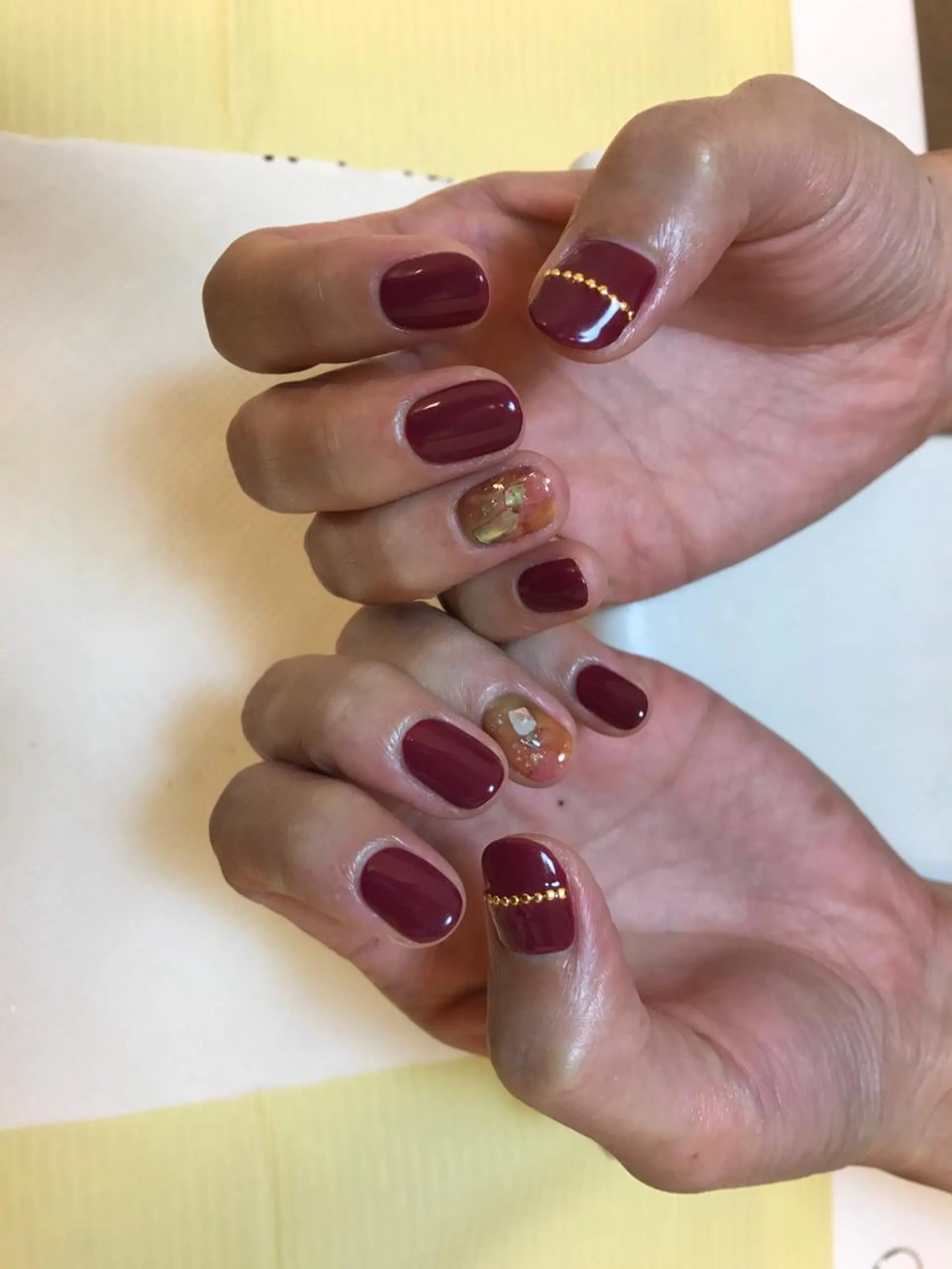 ネイル ニュアンスネイル ワンカラーネイル A85G ayakoのネイルデザイン