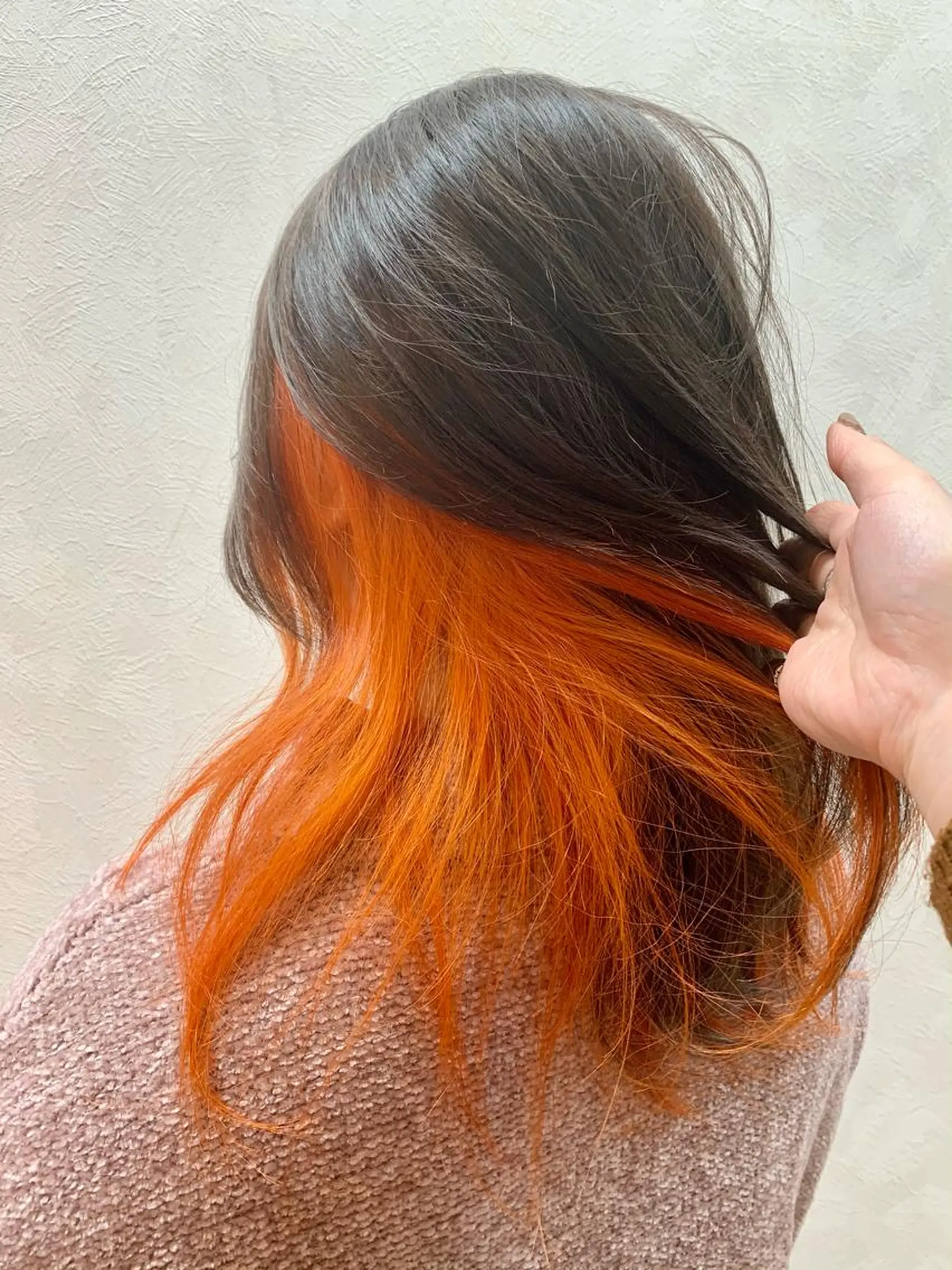 セミロング カット ヘアカラー トリートメント 加藤（旧姓　今竹） 遥花のヘアスタイル