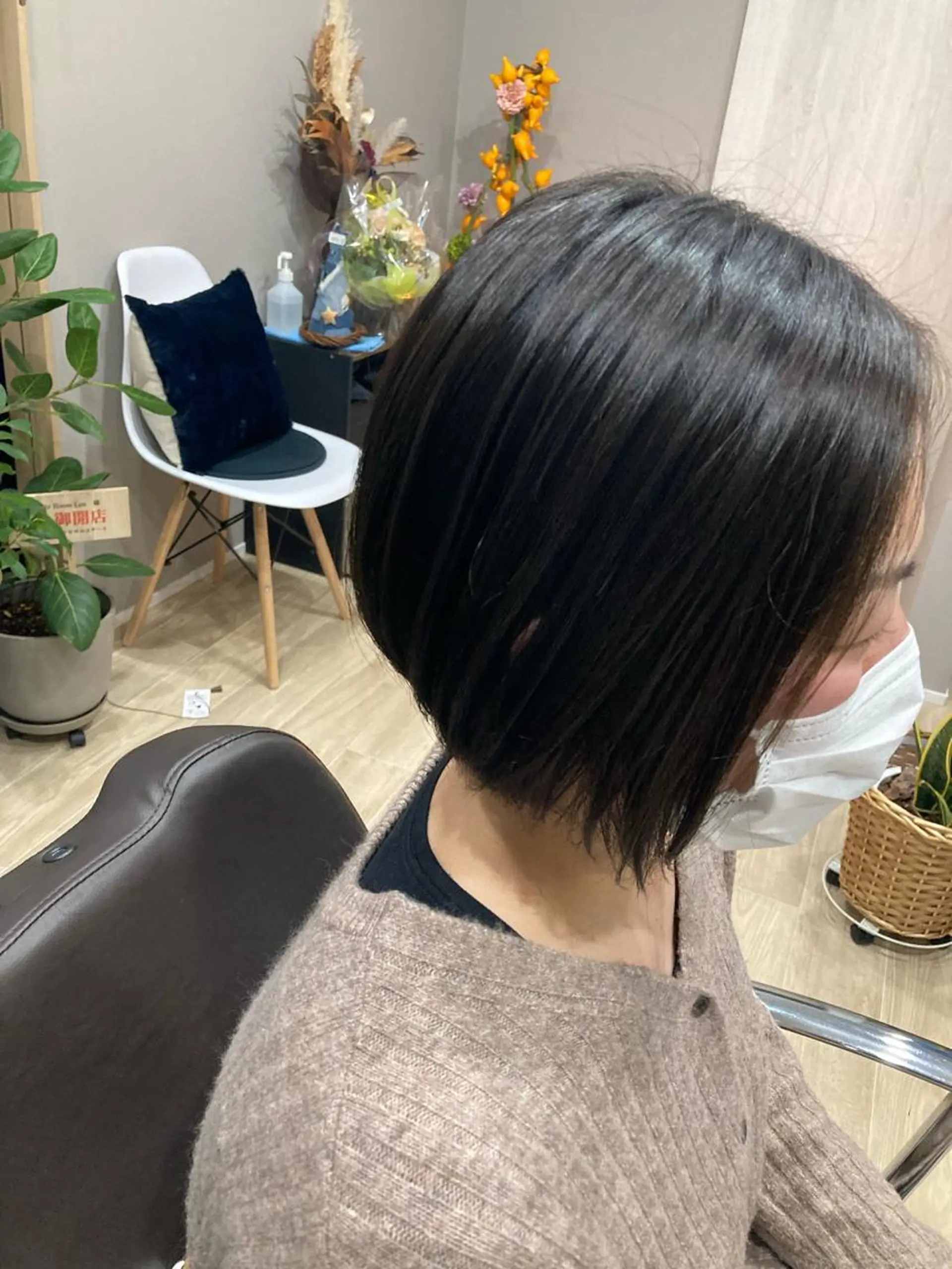 ショート ショートボブ ボブ ショートヘア カット Hair room Leaのヘアスタイル