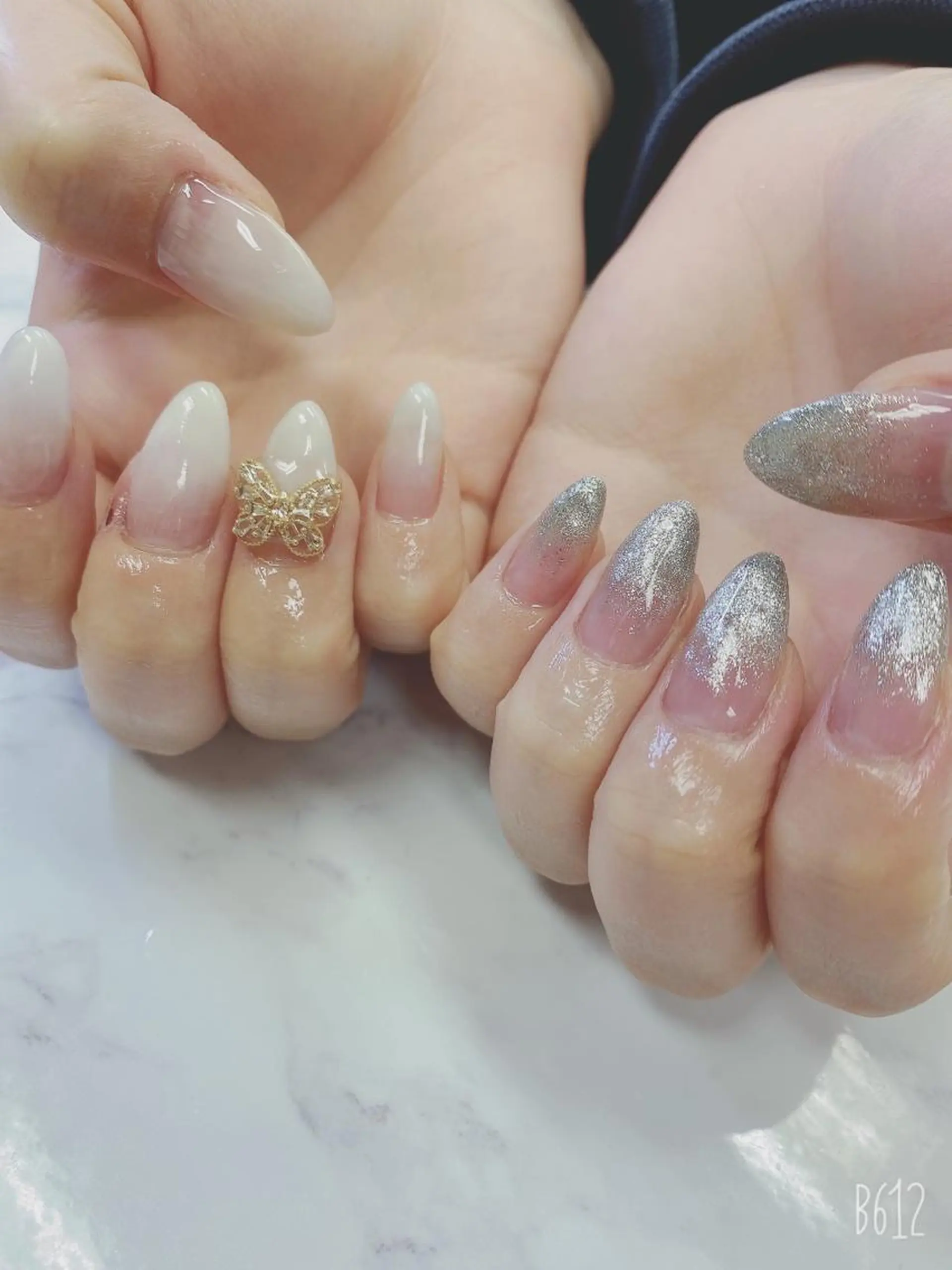 ミディアム ハンドネイル JNA認定講師🌸 RIEのネイルデザイン