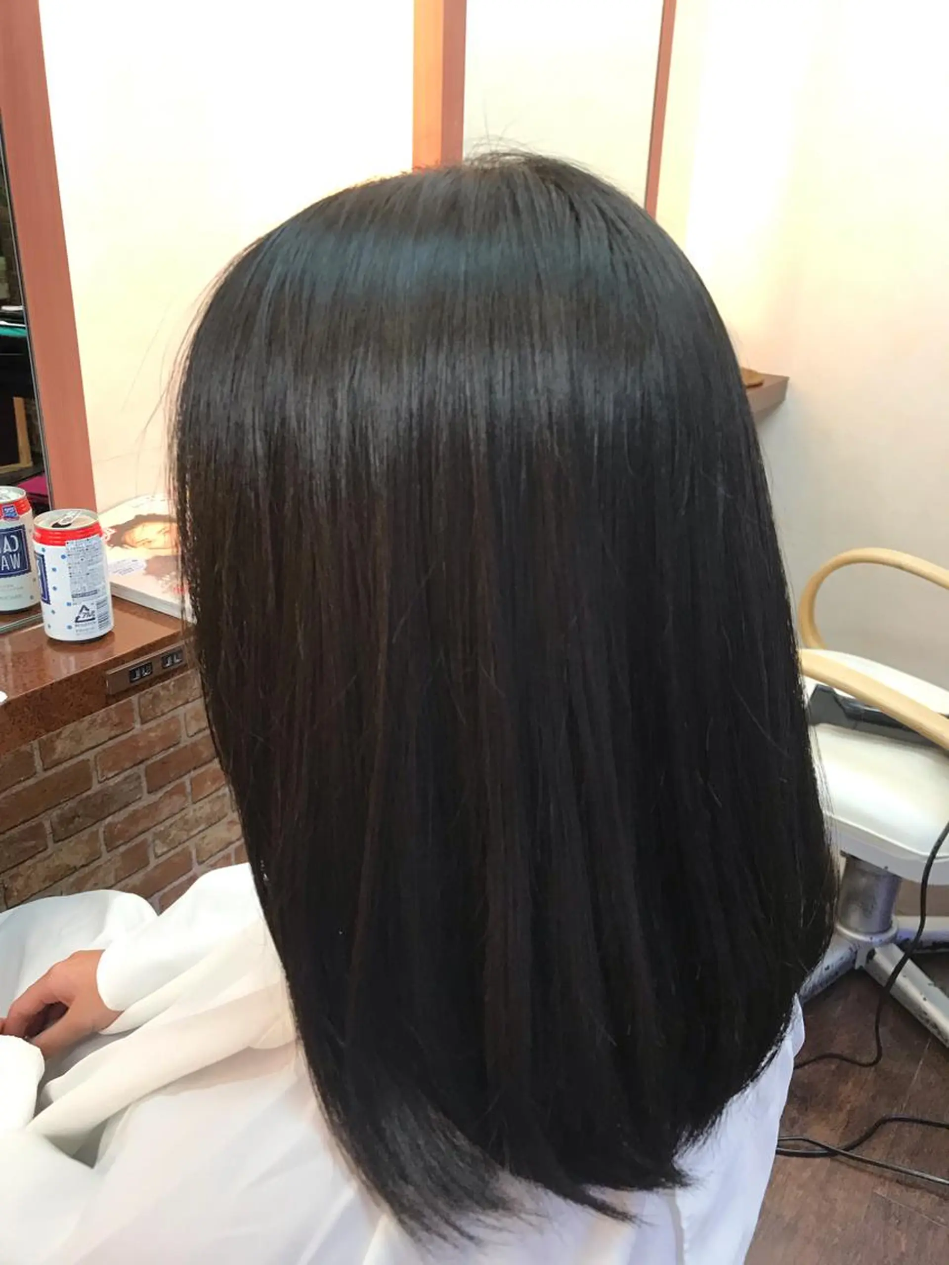 ミディアム パーマ 桧山 真のヘアスタイル