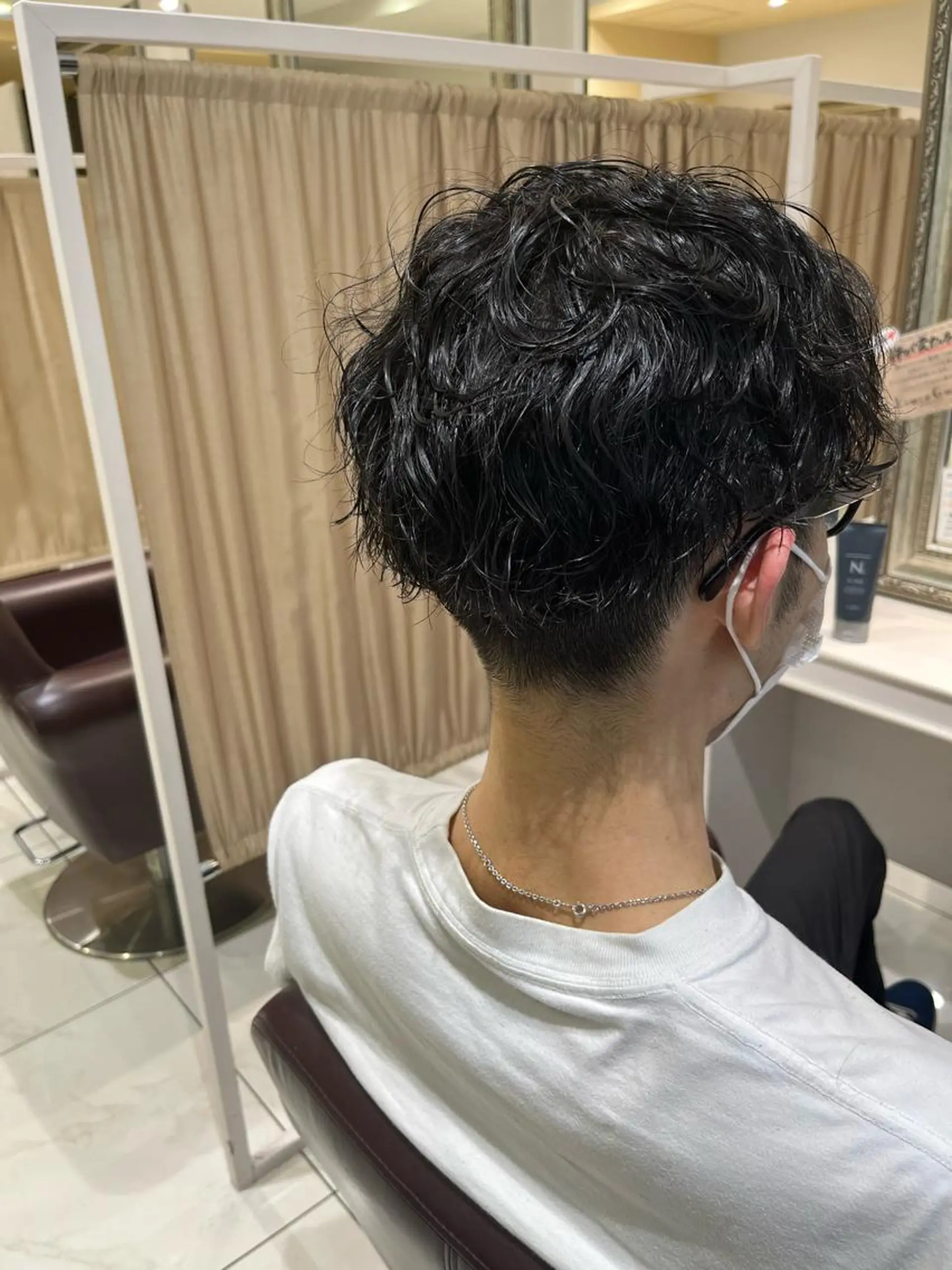 パーマ メンズ カット パーマ 🍊オオノ リホ🍑のヘアスタイル