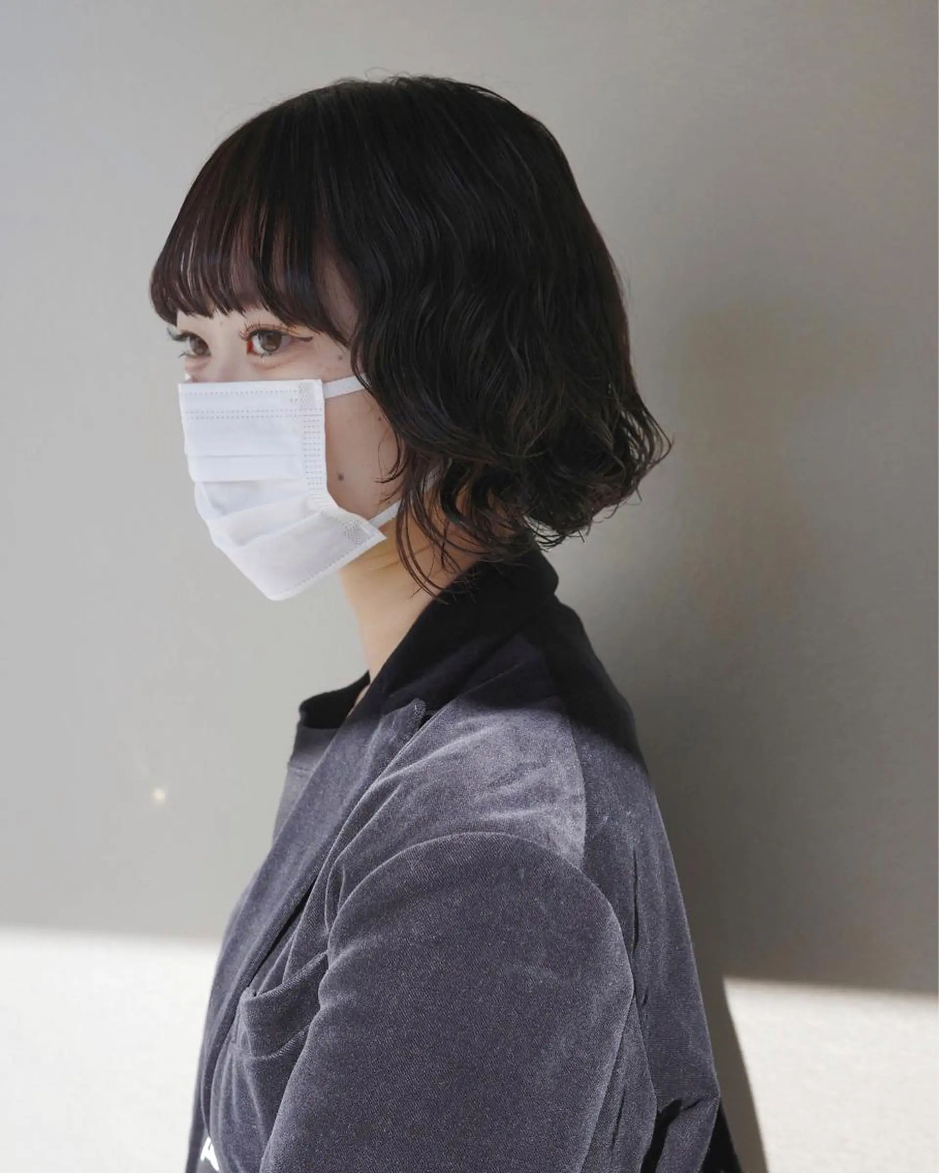 ショート パーマ ボブパーマコテ巻き風 パーマNo1深江秀平のヘアスタイル