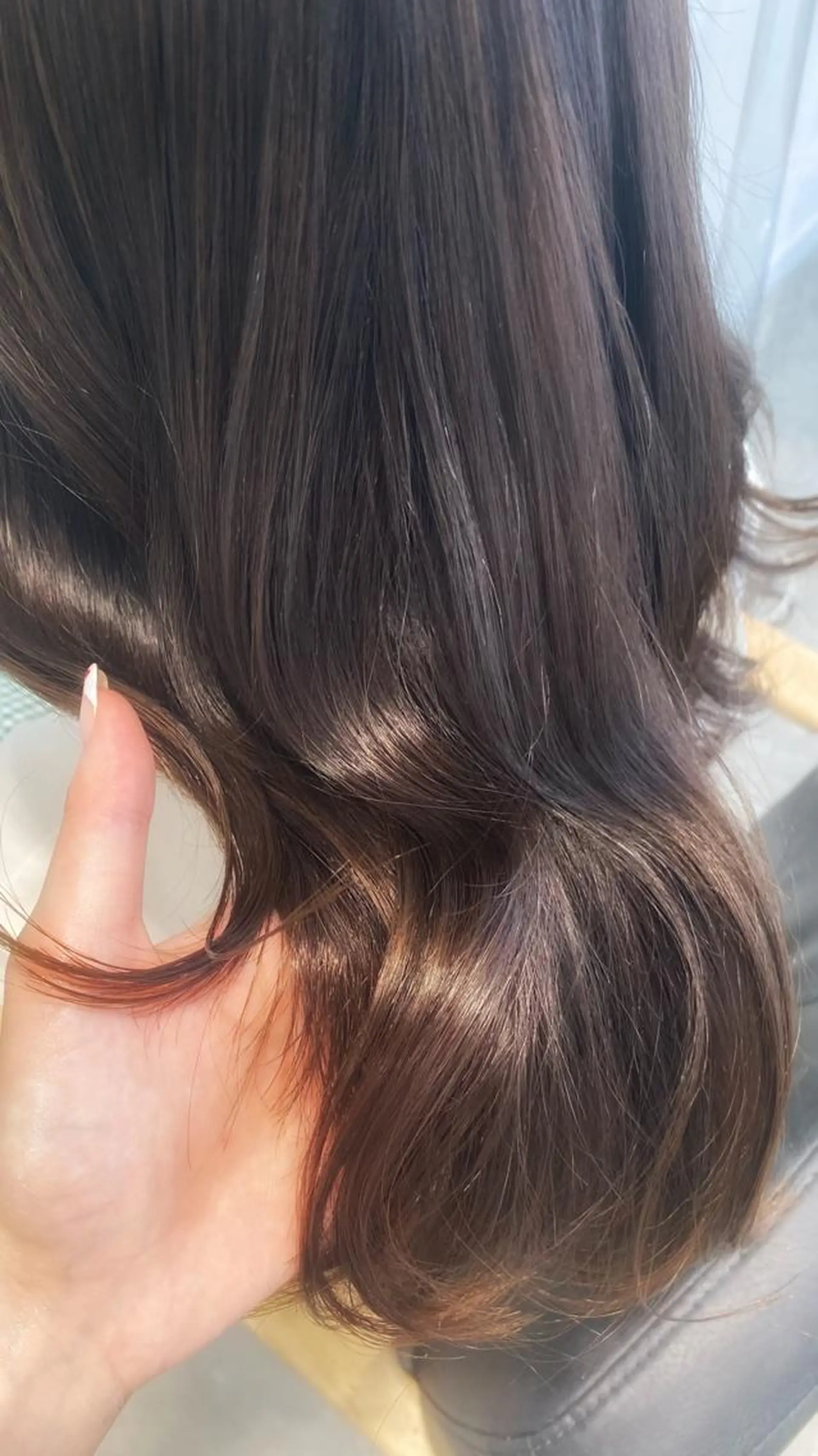 ロング トリートメント 艶カラー/韓国風ヘア 🩵shioneのヘアスタイル