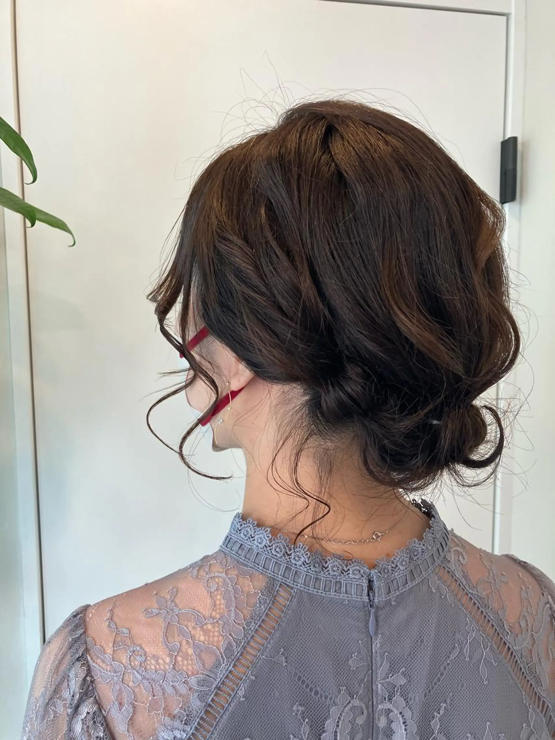 ミディアム ヘアアレンジ Hair&Make Nahoのマツエク・マツパデザイン