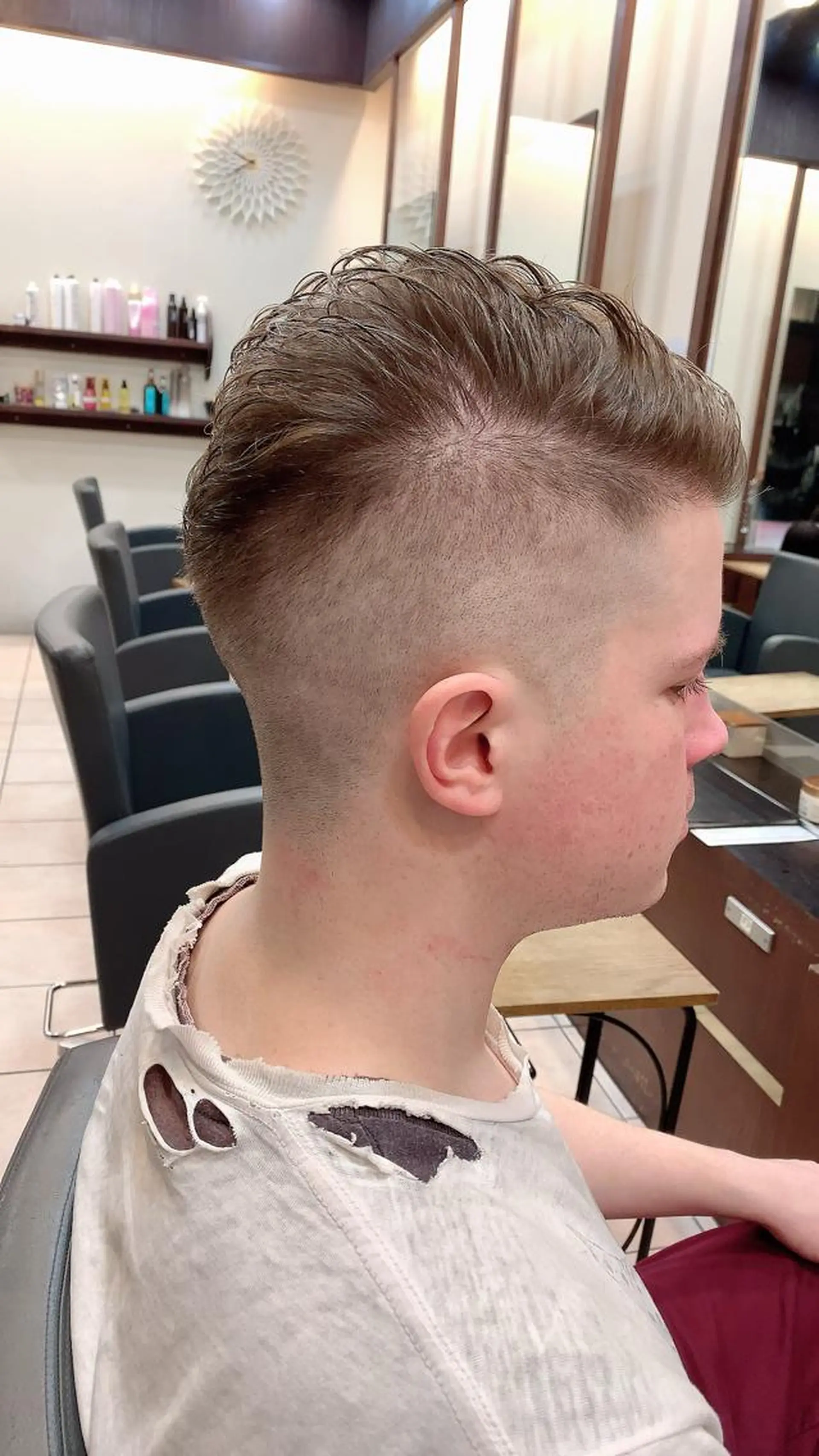 ショート メンズ Zina天王寺 CHIAKIのヘアスタイル