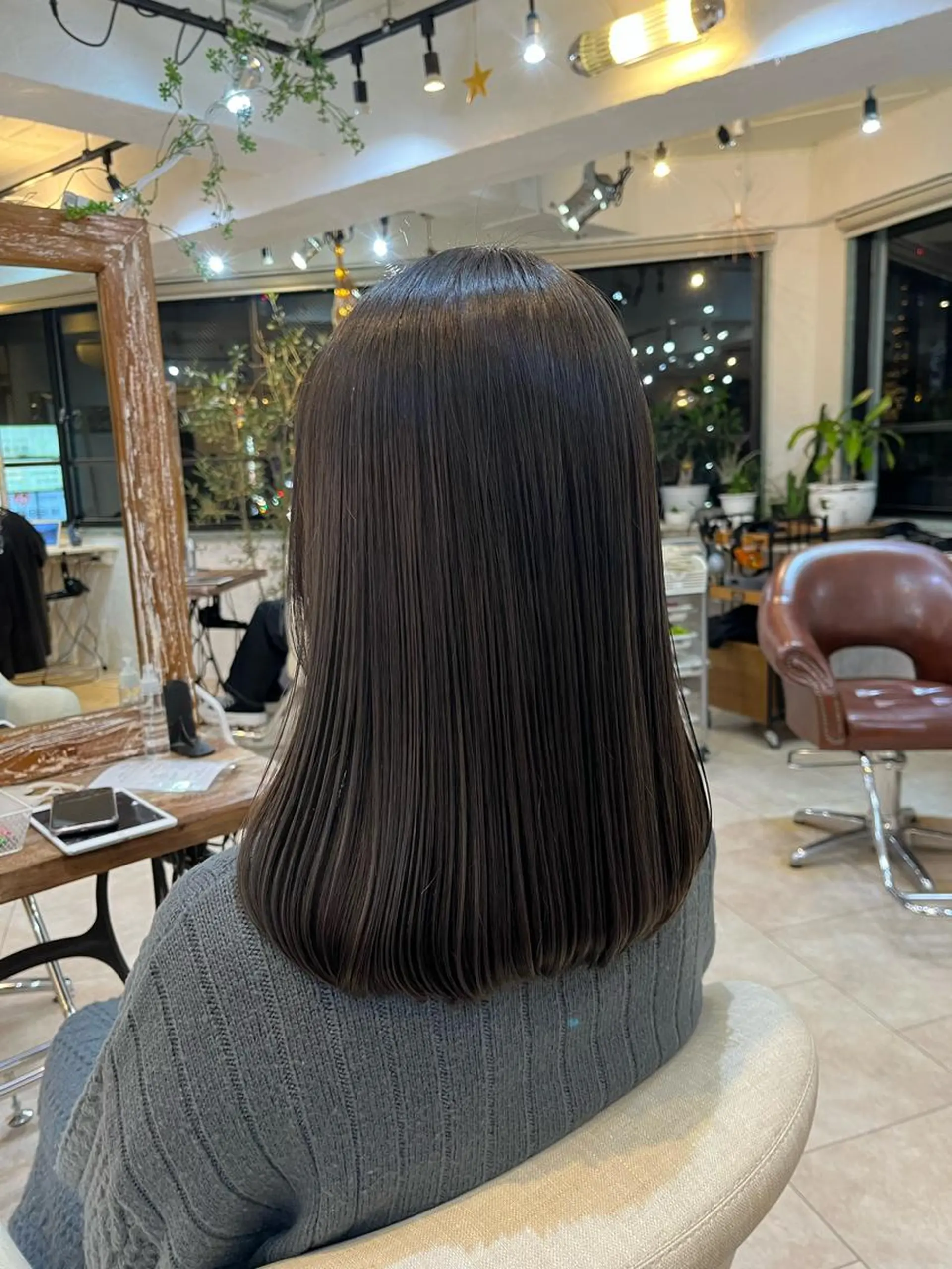 セミロング カラー 💛ハイトーン💛 りむのヘアスタイル