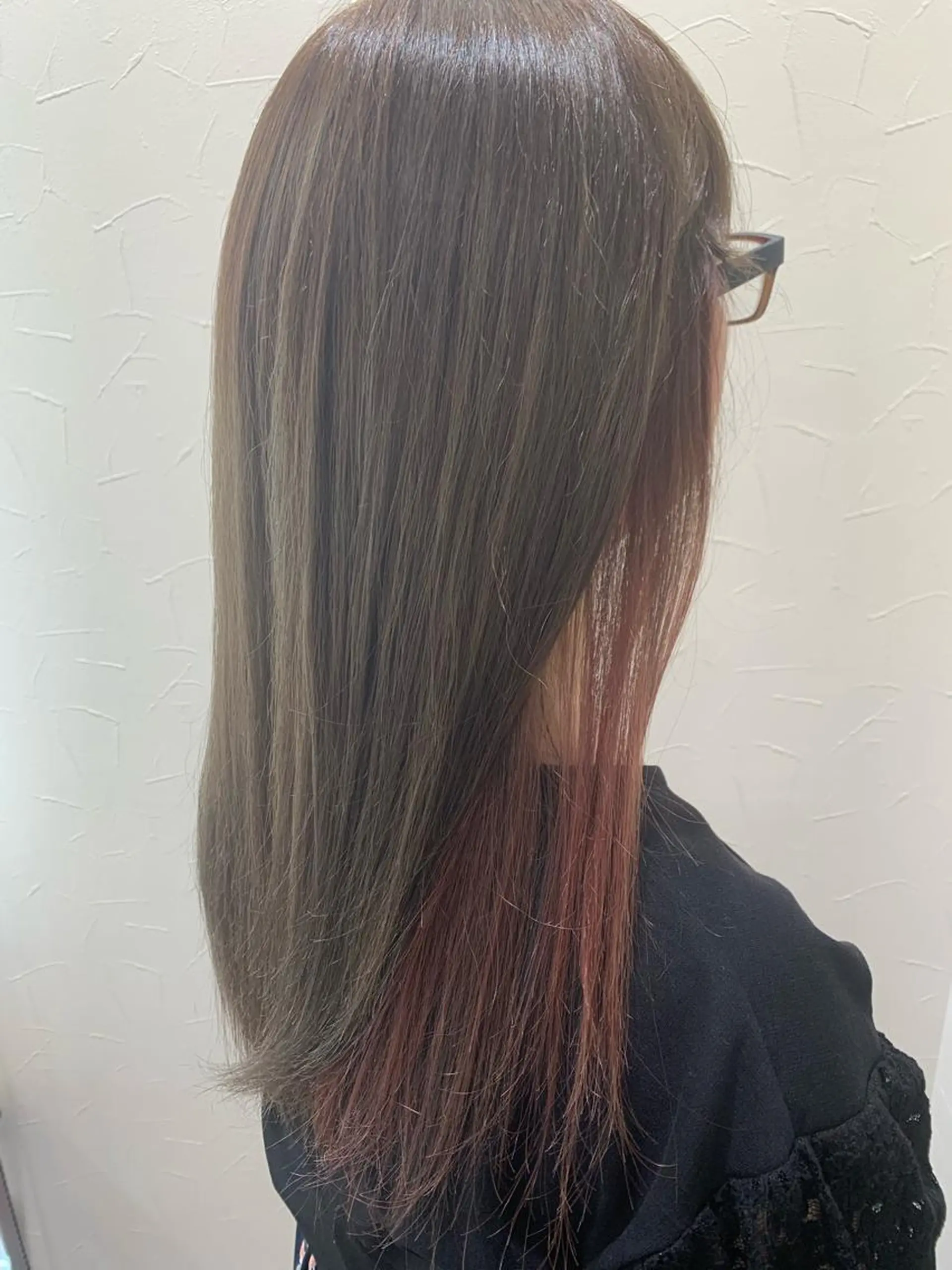 ロング カラー ピンクカラー 似合わせ提案 将真のヘアスタイル