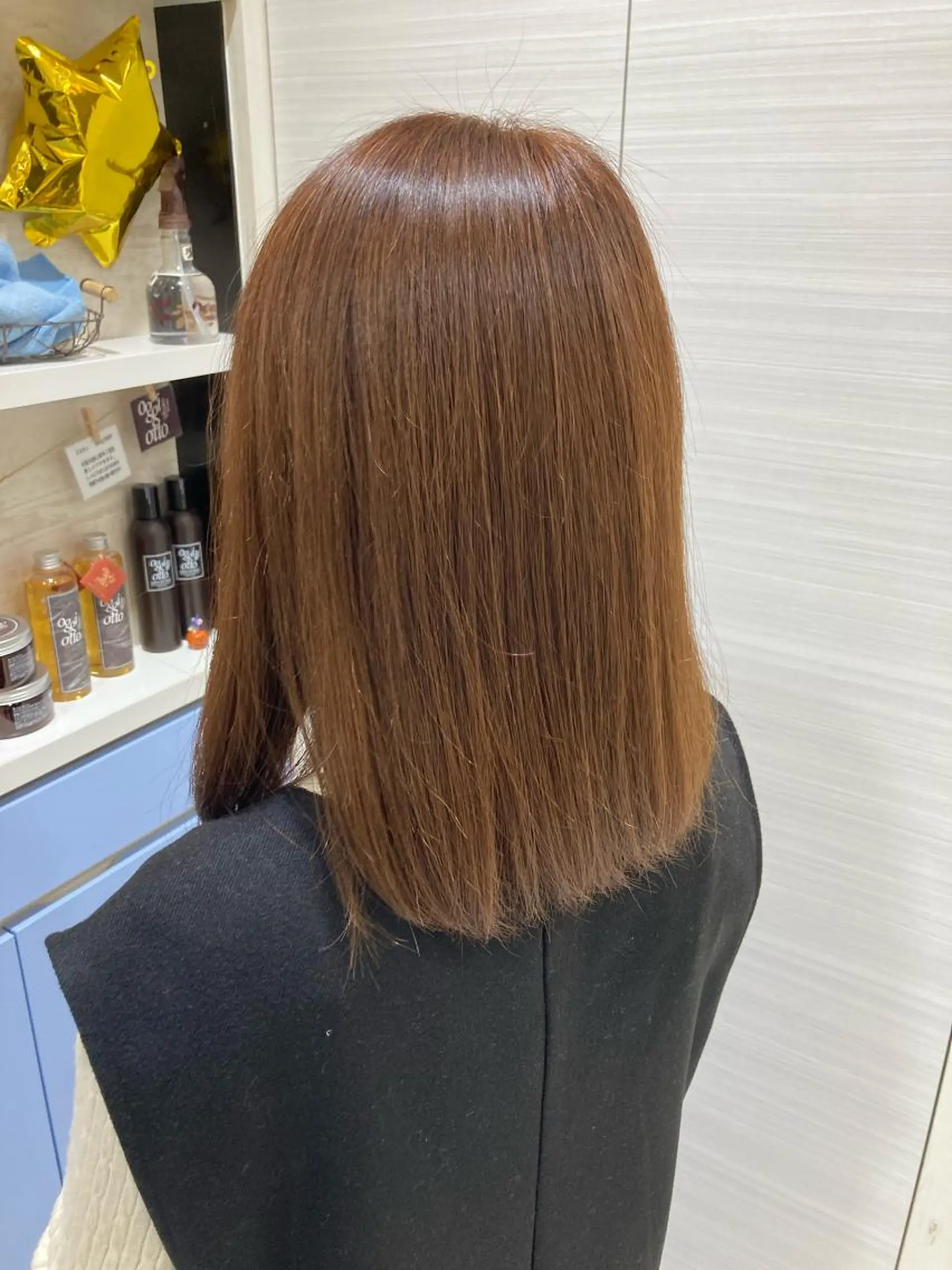 ミディアム 上野湧太 髪質改善/艶カラーのヘアスタイル