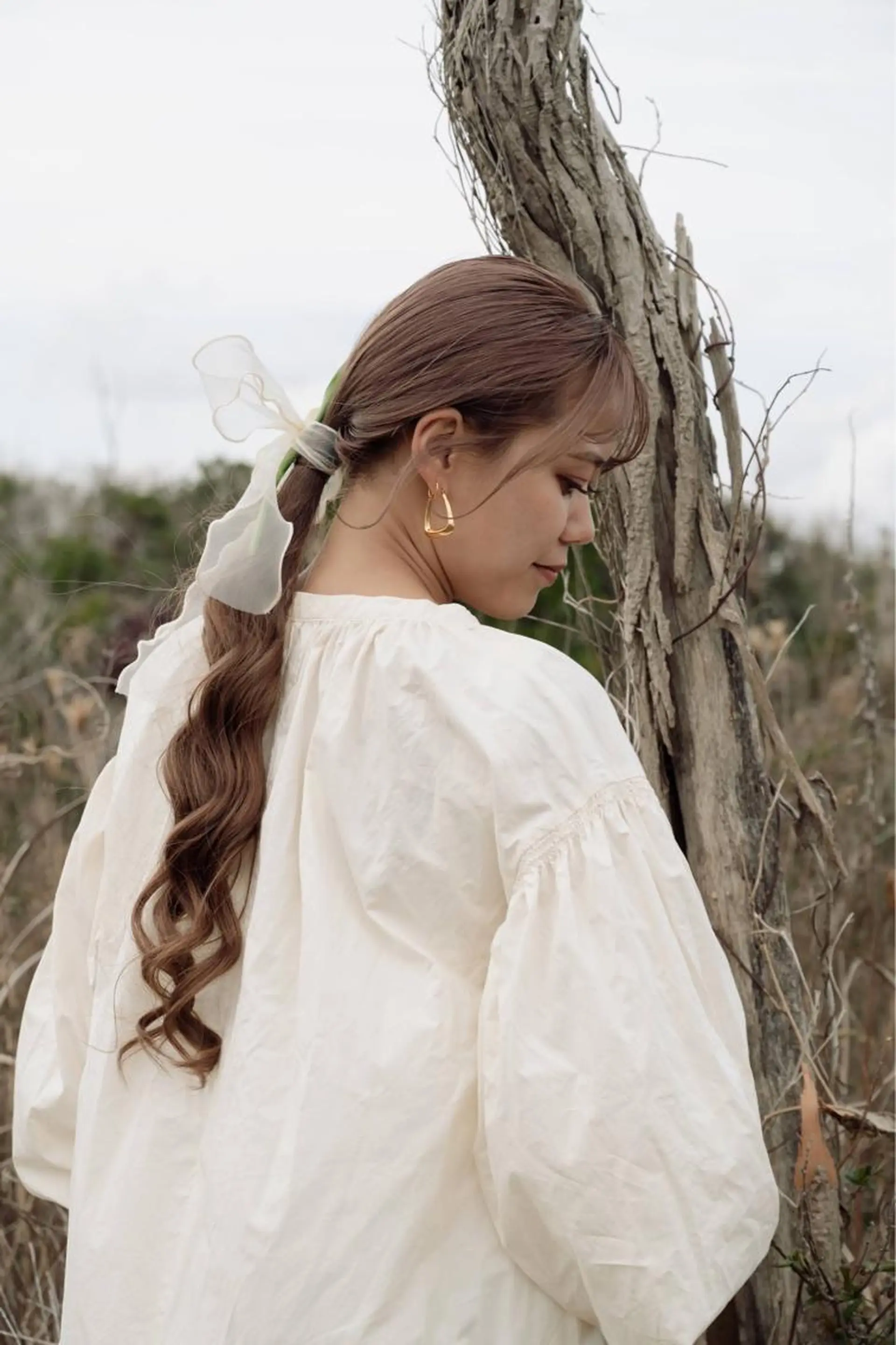 ロング ヘアアレンジ HIROKO / 透明感暖色カラー🎀のヘアスタイル