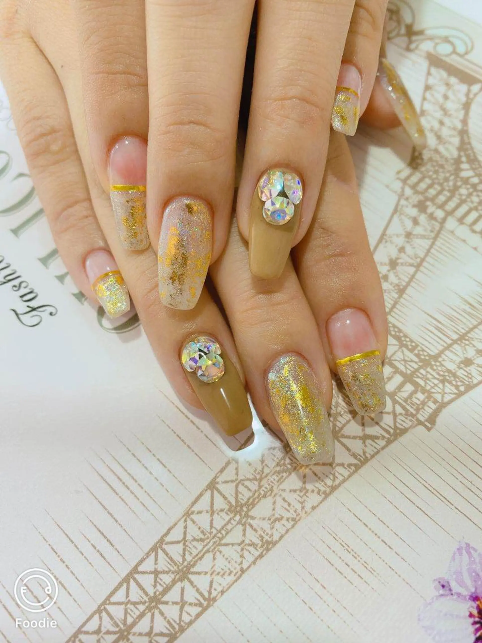 ネイル 長さだし専門店 M2　rikaのネイルデザイン