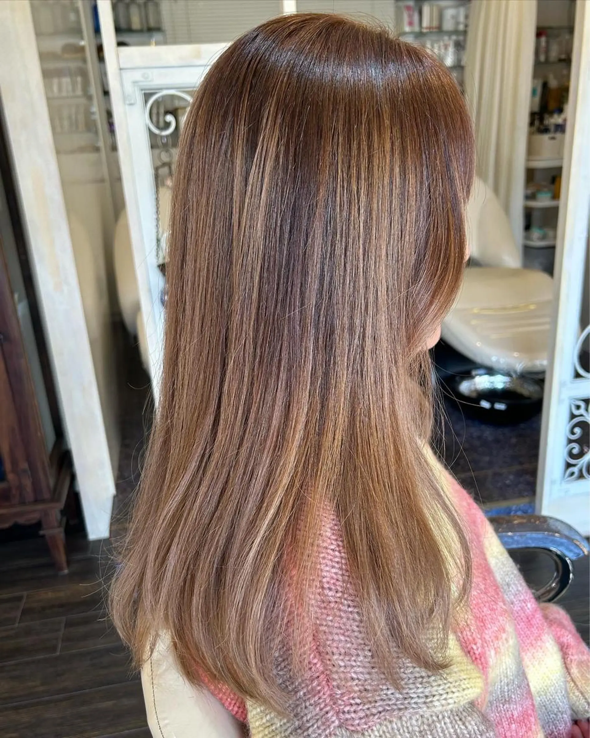 ロング カラー ヘアカラー トリートメント ヘアセット DiMPlE  ディンプル所属・🌸スタイリスト 山浦美恵のヘアスタイル