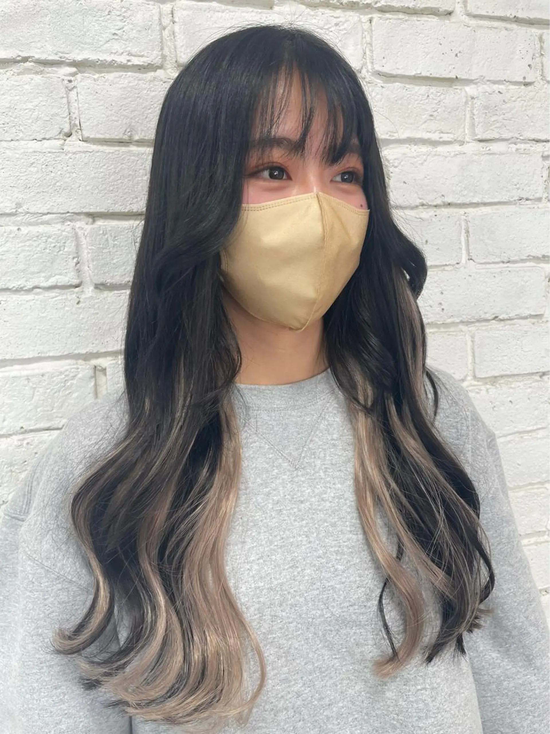 ロング カラー 艶ハイトーン👑♡ NATSUKIのヘアスタイル