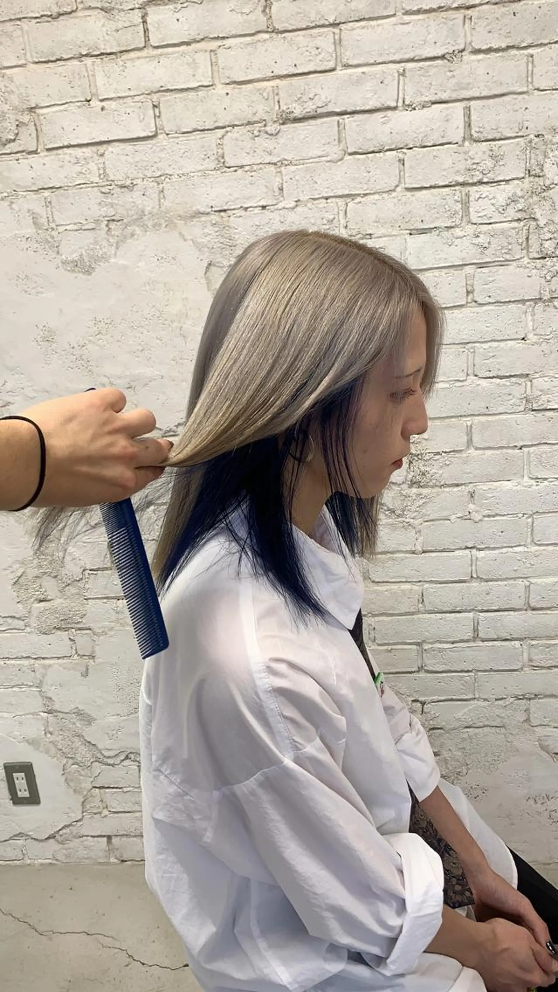 ミディアム 派手髪支持率No1 Eisukeのヘアスタイル