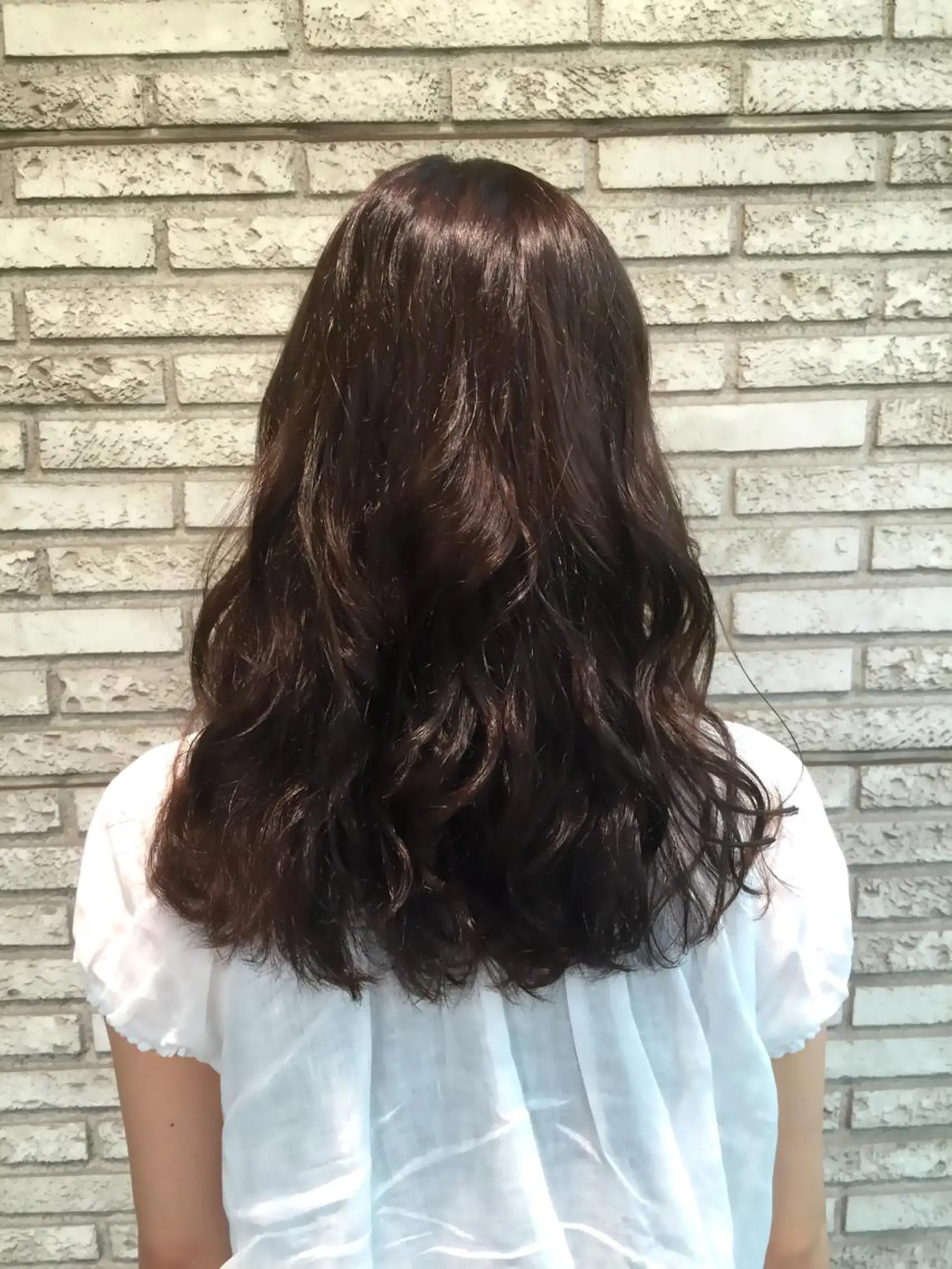 ロング カラー パーマ デザインヘア 小林裕史のヘアスタイル