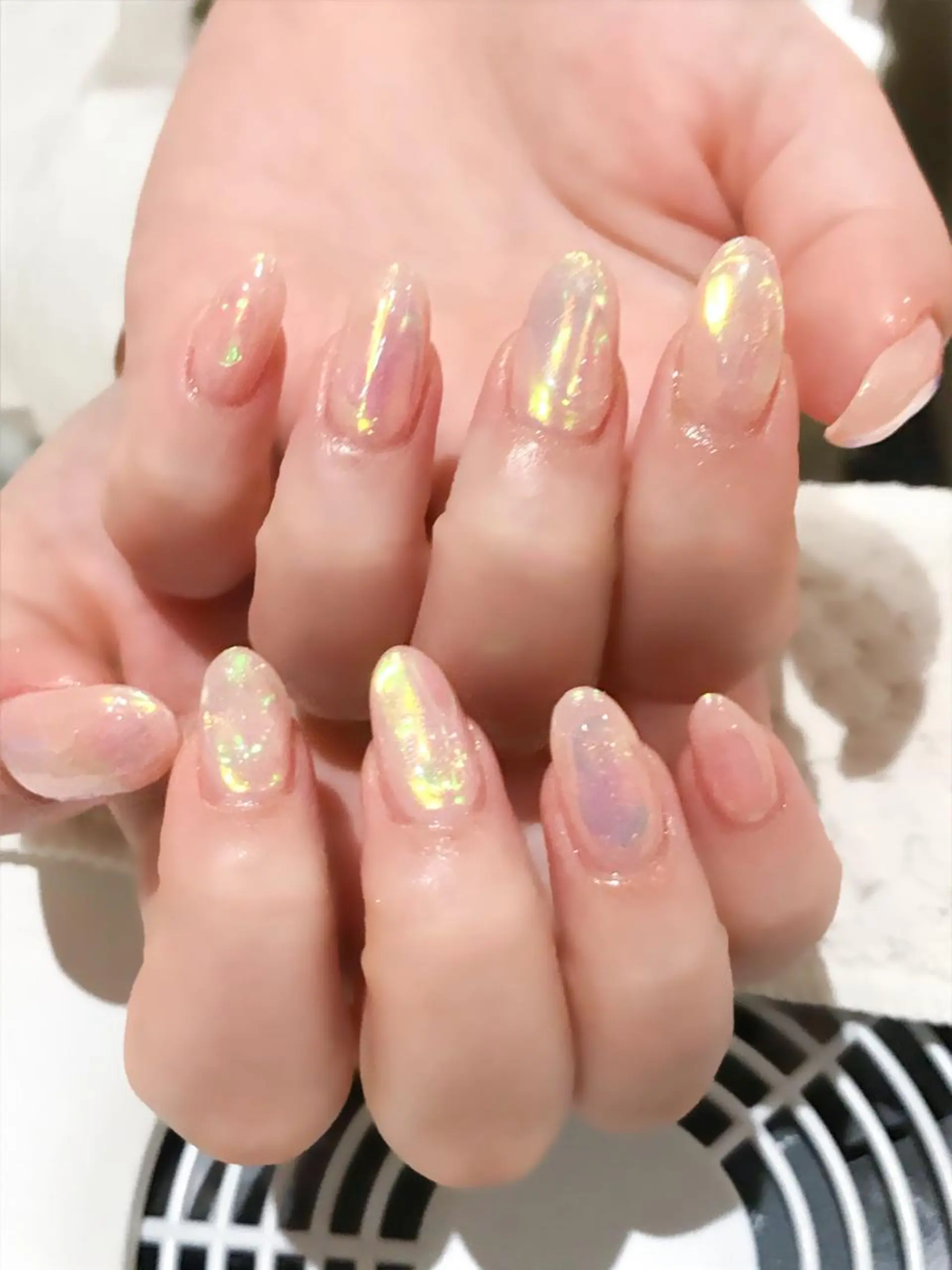 ネイル 氷ネイル・うるうるネイル 韓国ネイル Nyanco Nailのネイルデザイン