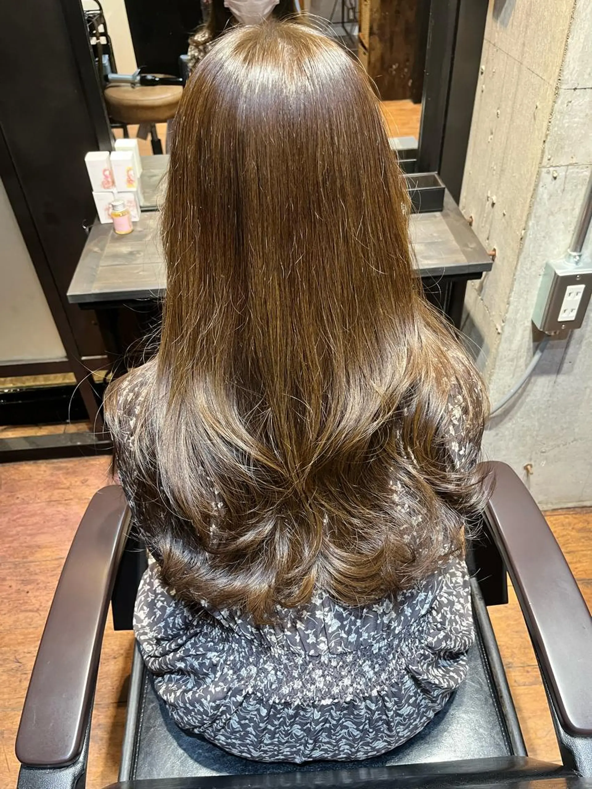 ロング くびれヘア カット ヘアカラー トリートメント N° Elune MIYUUのヘアスタイル