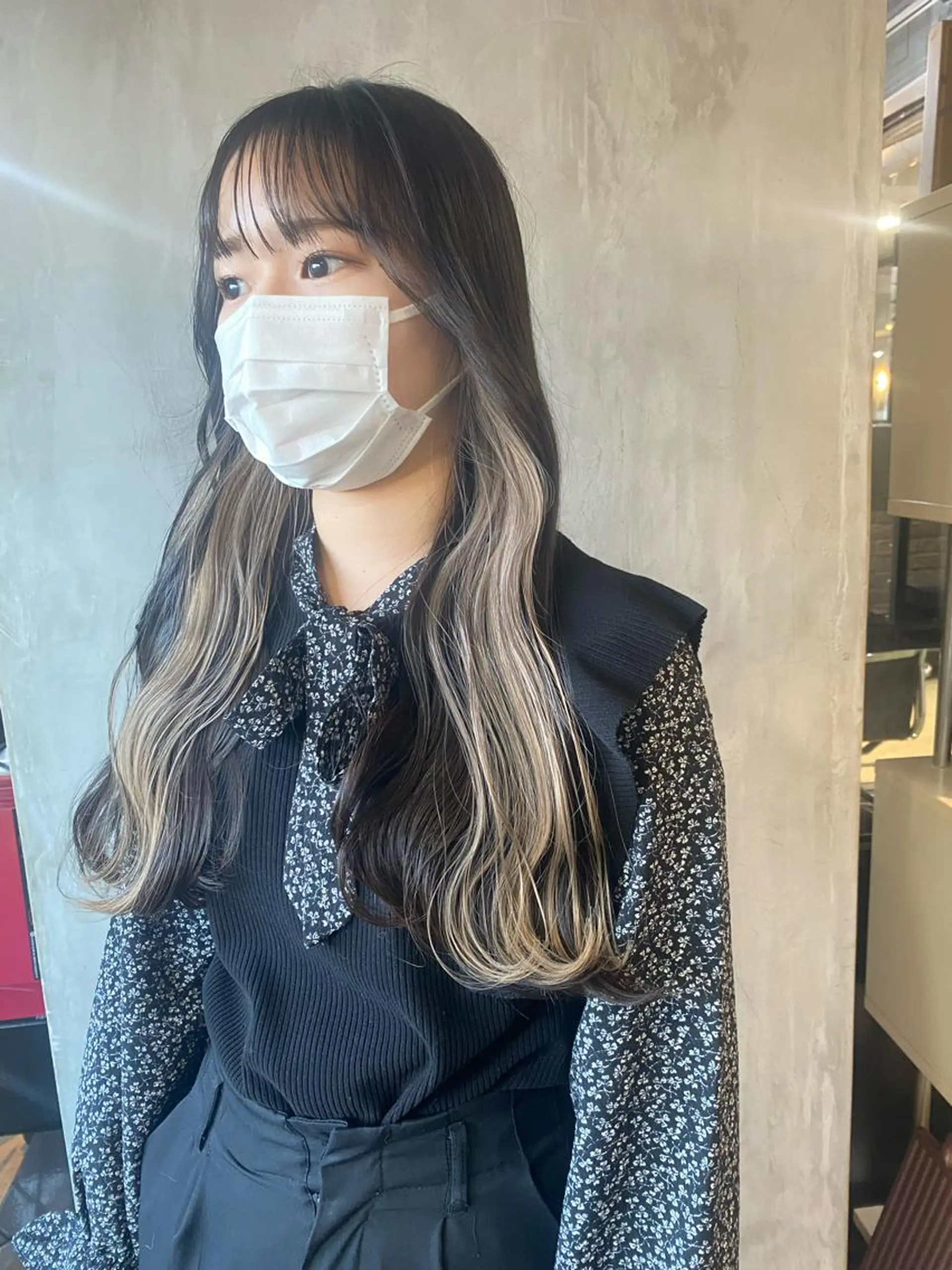 ロング 【縮毛矯正髪質改善】 中山健太のヘアスタイル