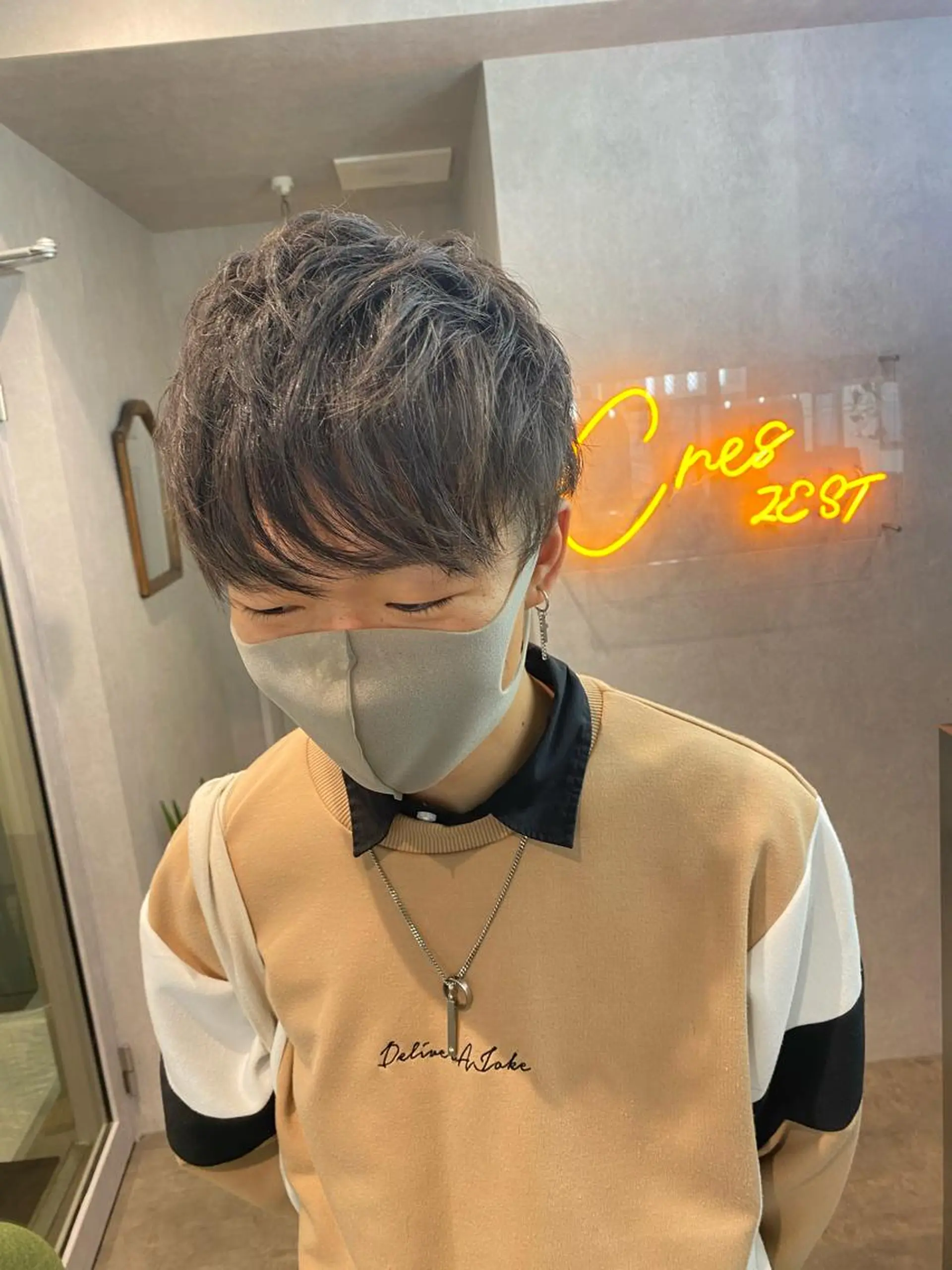 ショート メンズ XENA表参道 MIKUのヘアスタイル