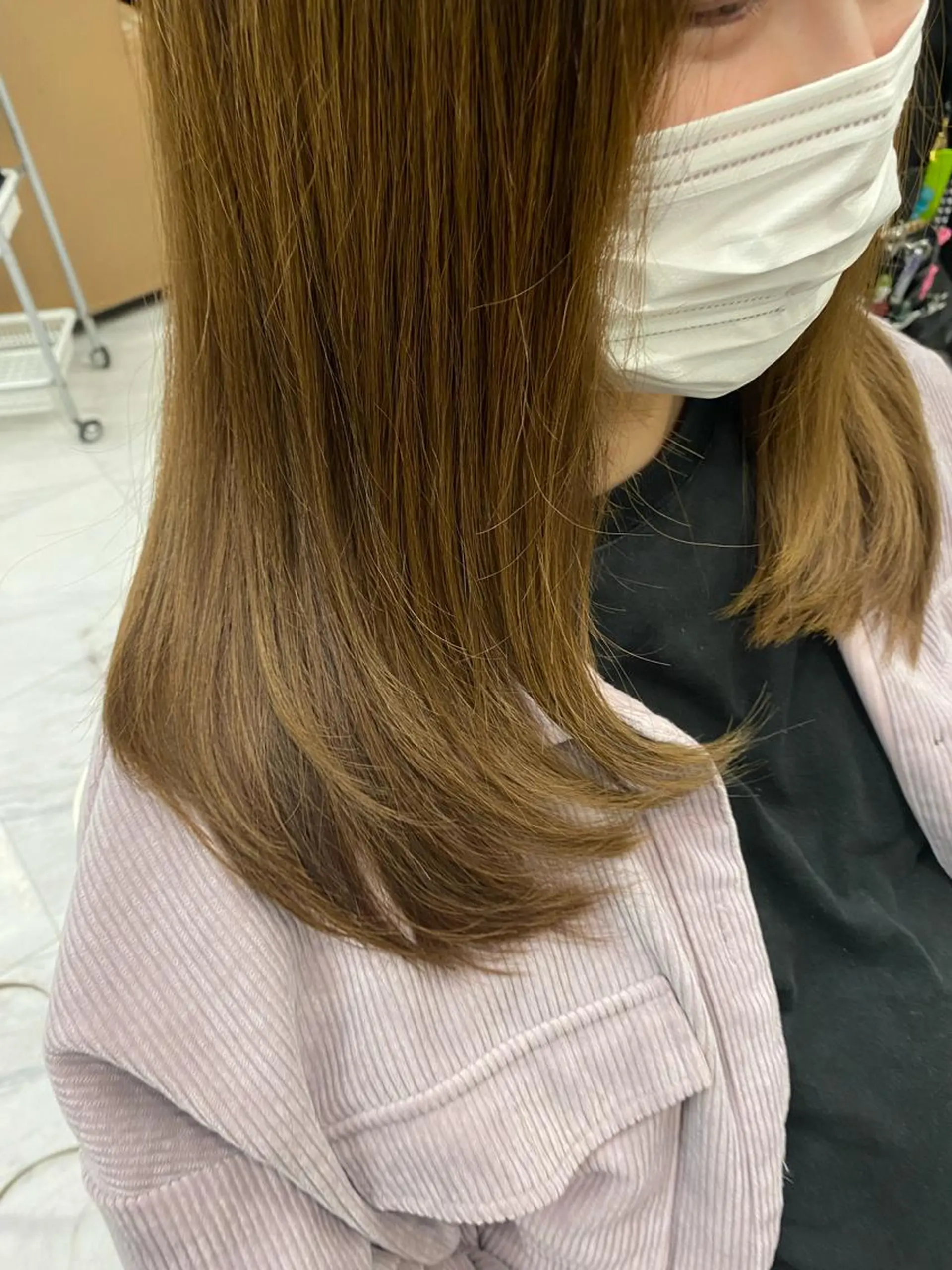 ロング レイヤーカット シャギー 目黒 碧人のヘアスタイル