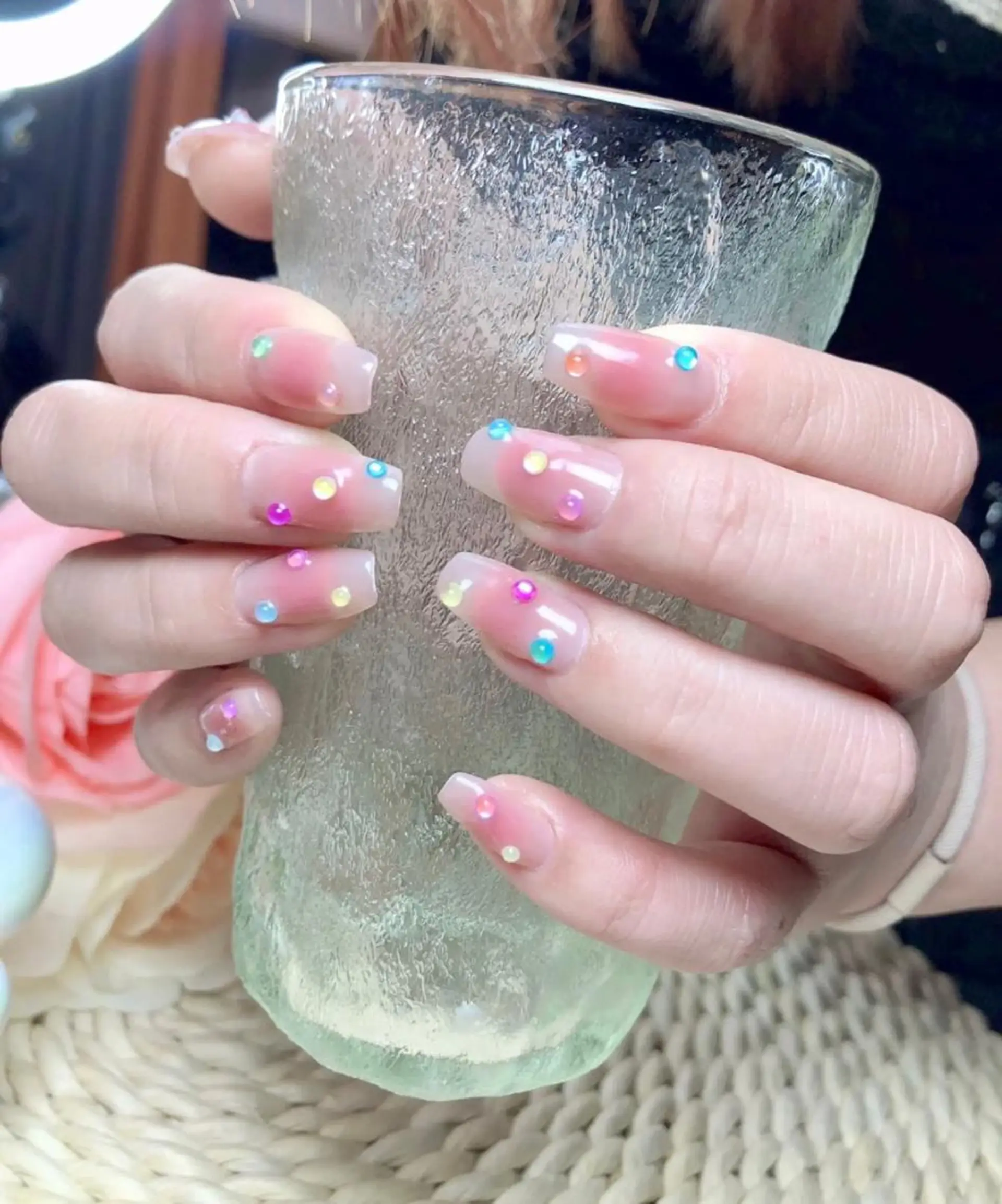 ショート ネイル ハンドネイル ハンドケア 💜MIYA nail川崎店のネイルデザイン