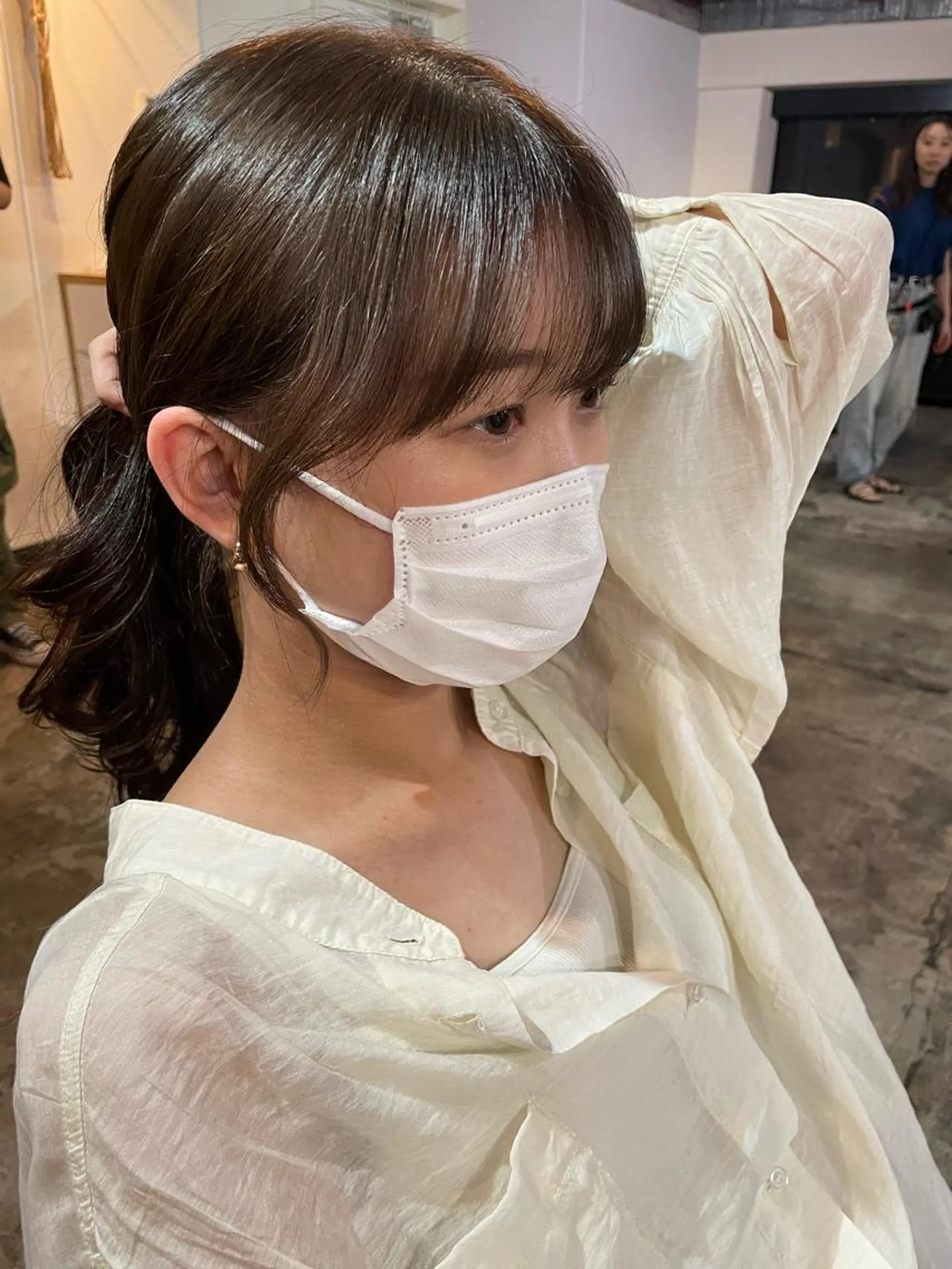 カラー La fith hair ray 札幌店所属・顔まわり/W カラー/リョウのヘアスタイル