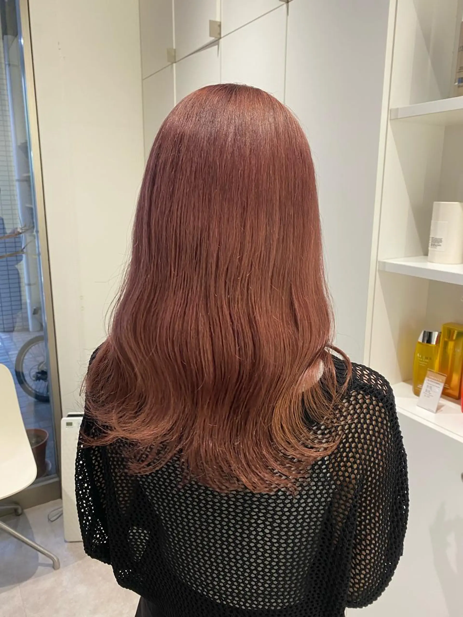 ロング カラー ピンクカラー カット ヘアカラー トリートメント 無料カット募集中🌷 ちひり𓂃𓈒♡‪のヘアスタイル
