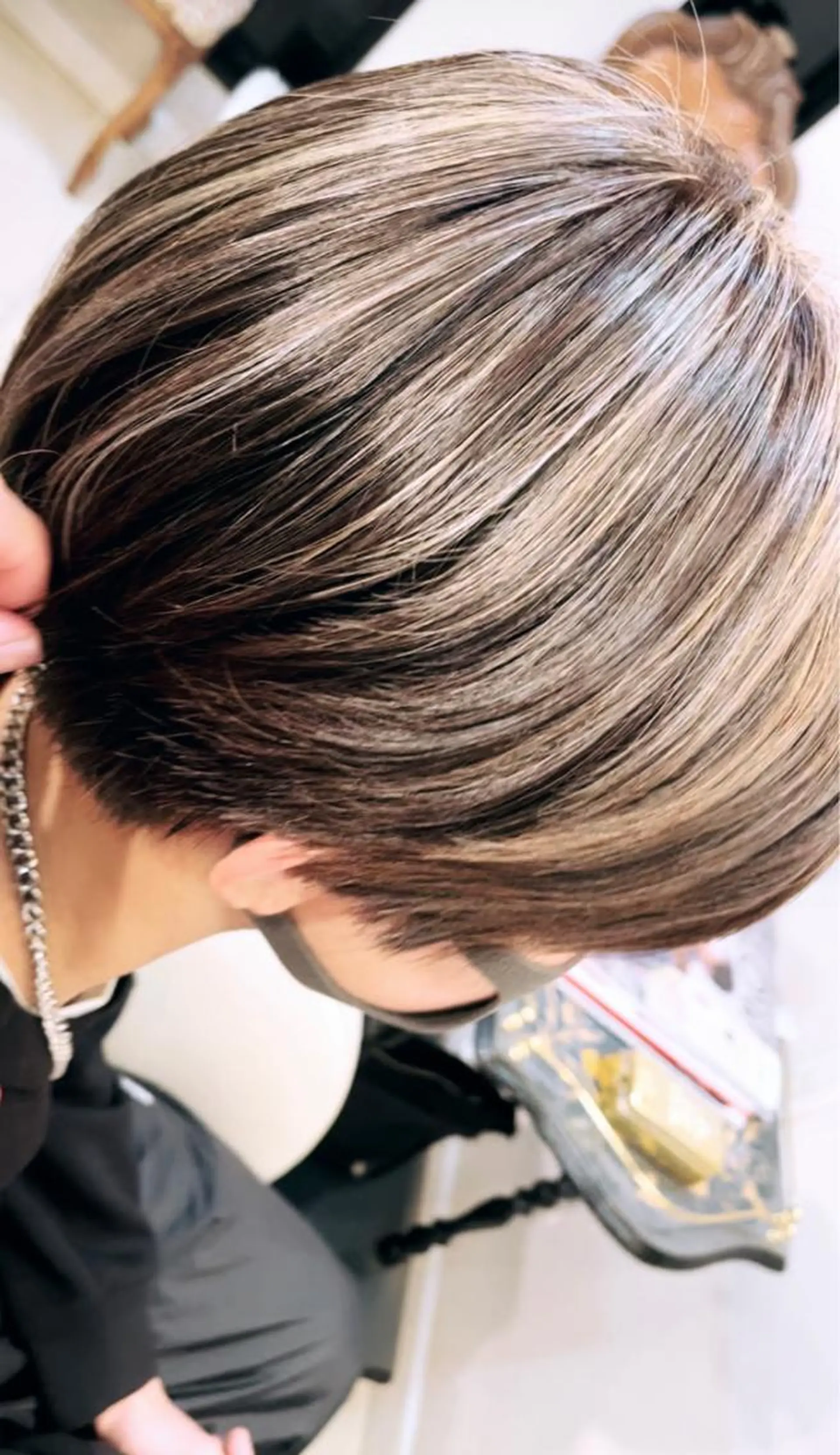 カラー ブリーチ ハイライトカラー BEEST所属・ate 【暖色/ハイトーン】のヘアスタイル