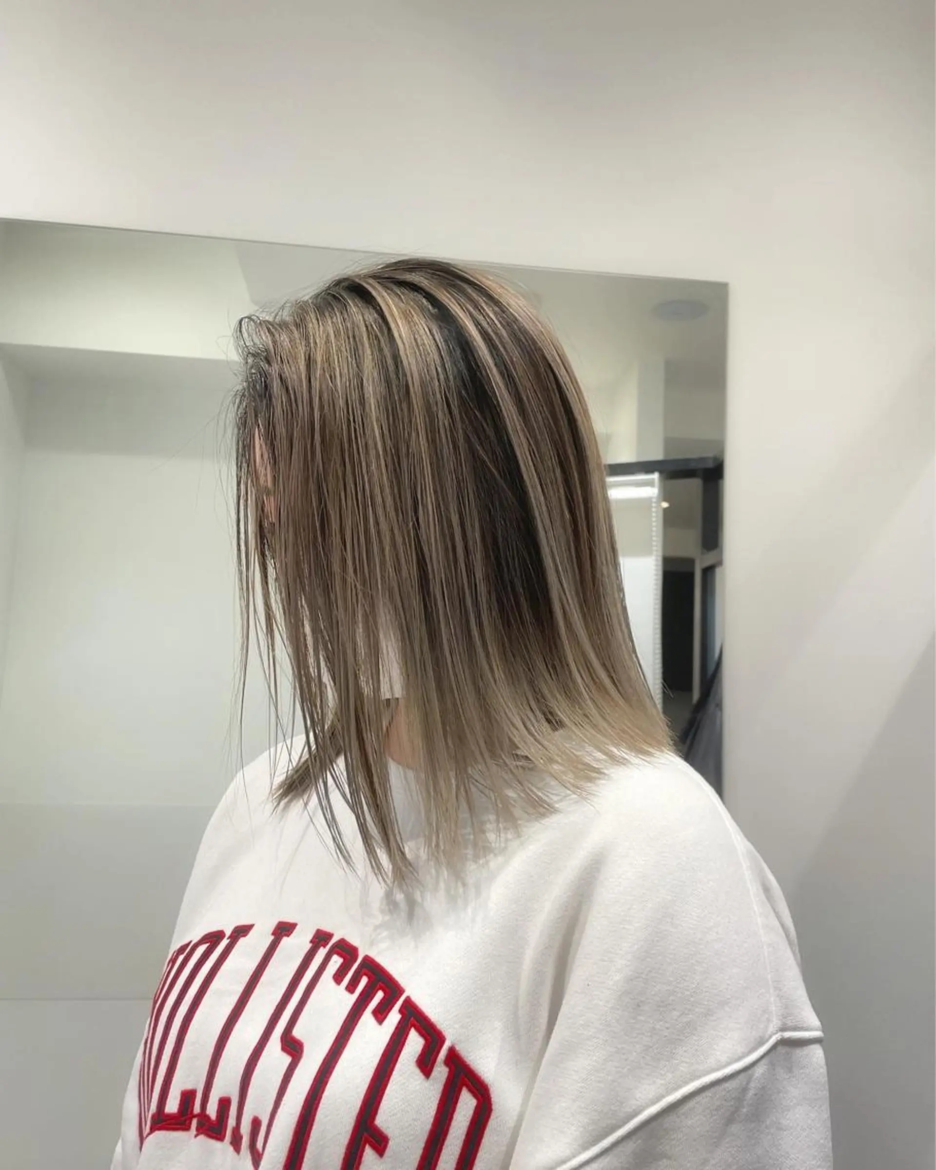 ミディアム カラー カット ヘアカラー トリートメント ヘアセット メンズ特化 パーマ/オザワのヘアスタイル