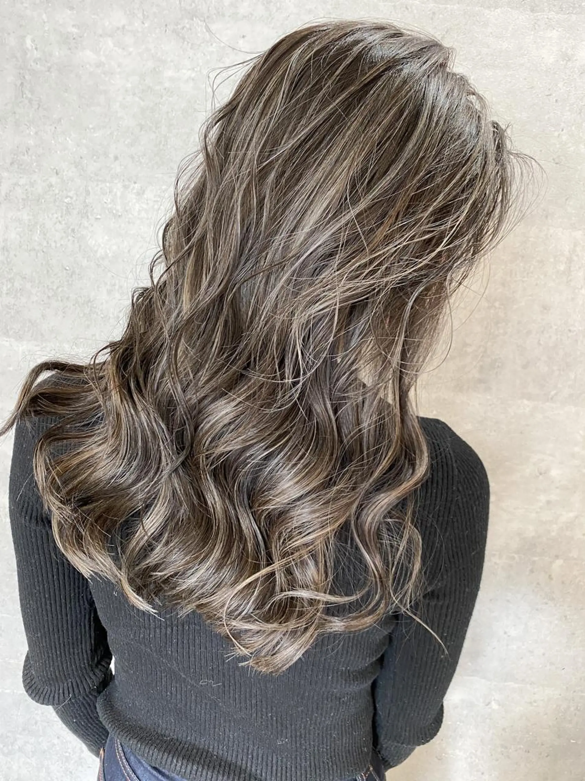 セミロング カラー ヘアアレンジ ネイル マツエク・マツパ ヘアカラー トリートメント 井上 一平のヘアスタイル