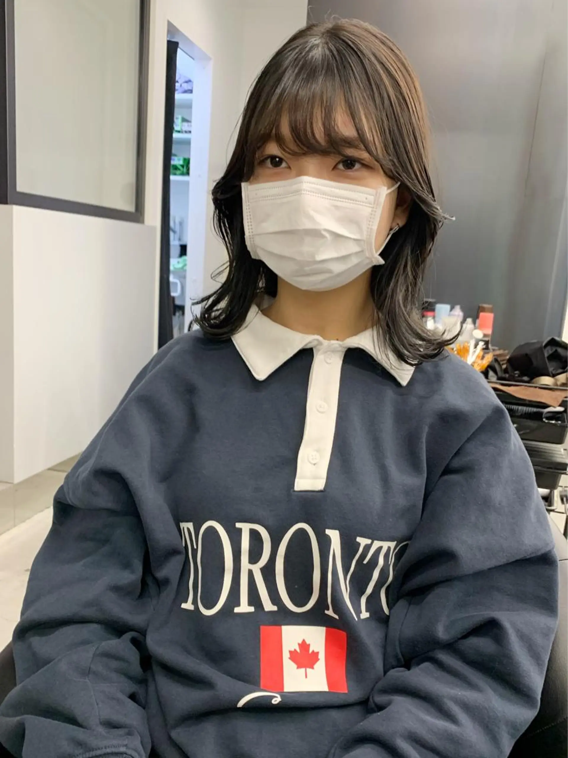 ミディアム カラー kimika🥑 メンズ/髪質改善のヘアスタイル