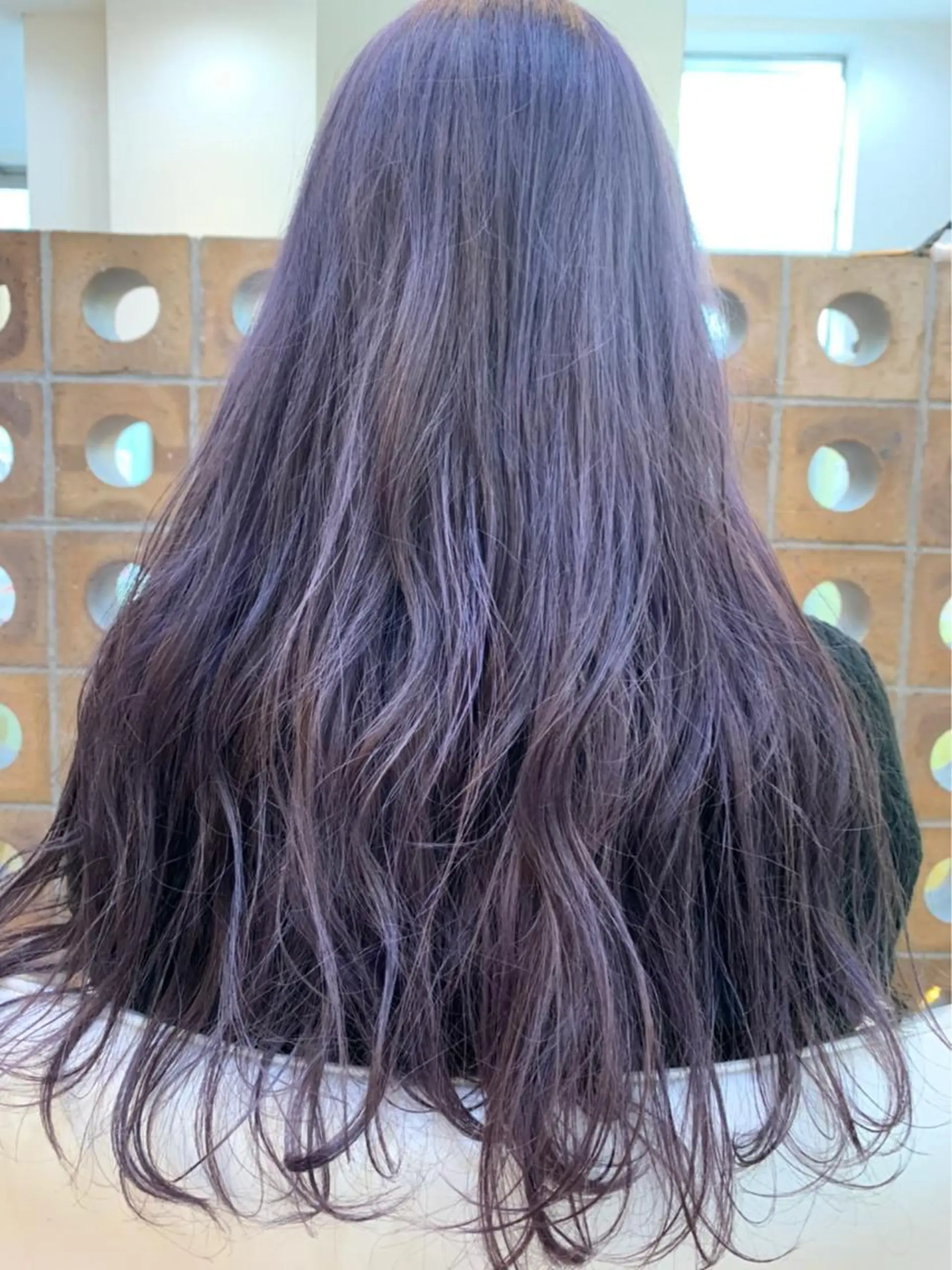 ロング カラー プロフィールを ご覧くださいのヘアスタイル