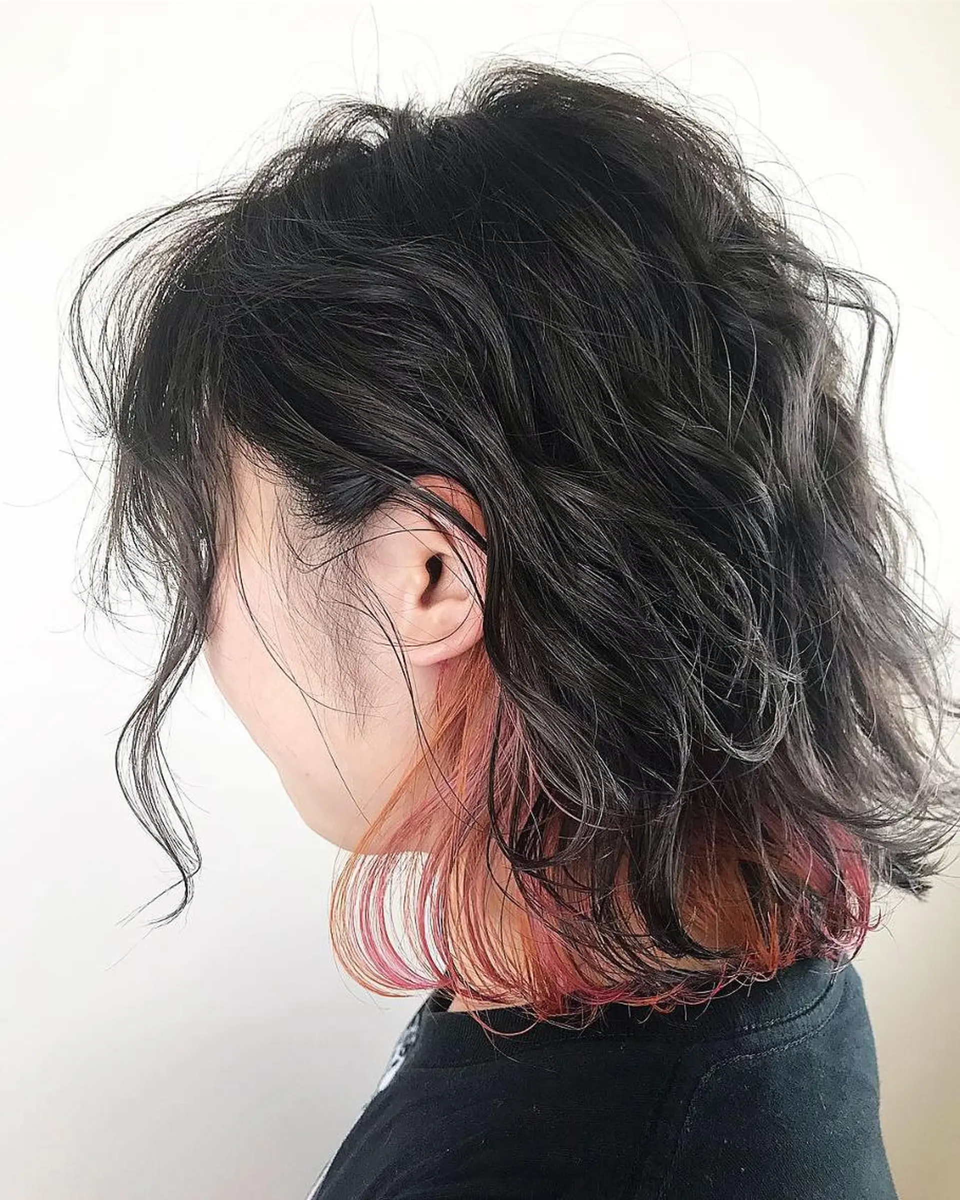 カラー ミディアム カット ヘアカラー 濱川 佳奈のヘアスタイル