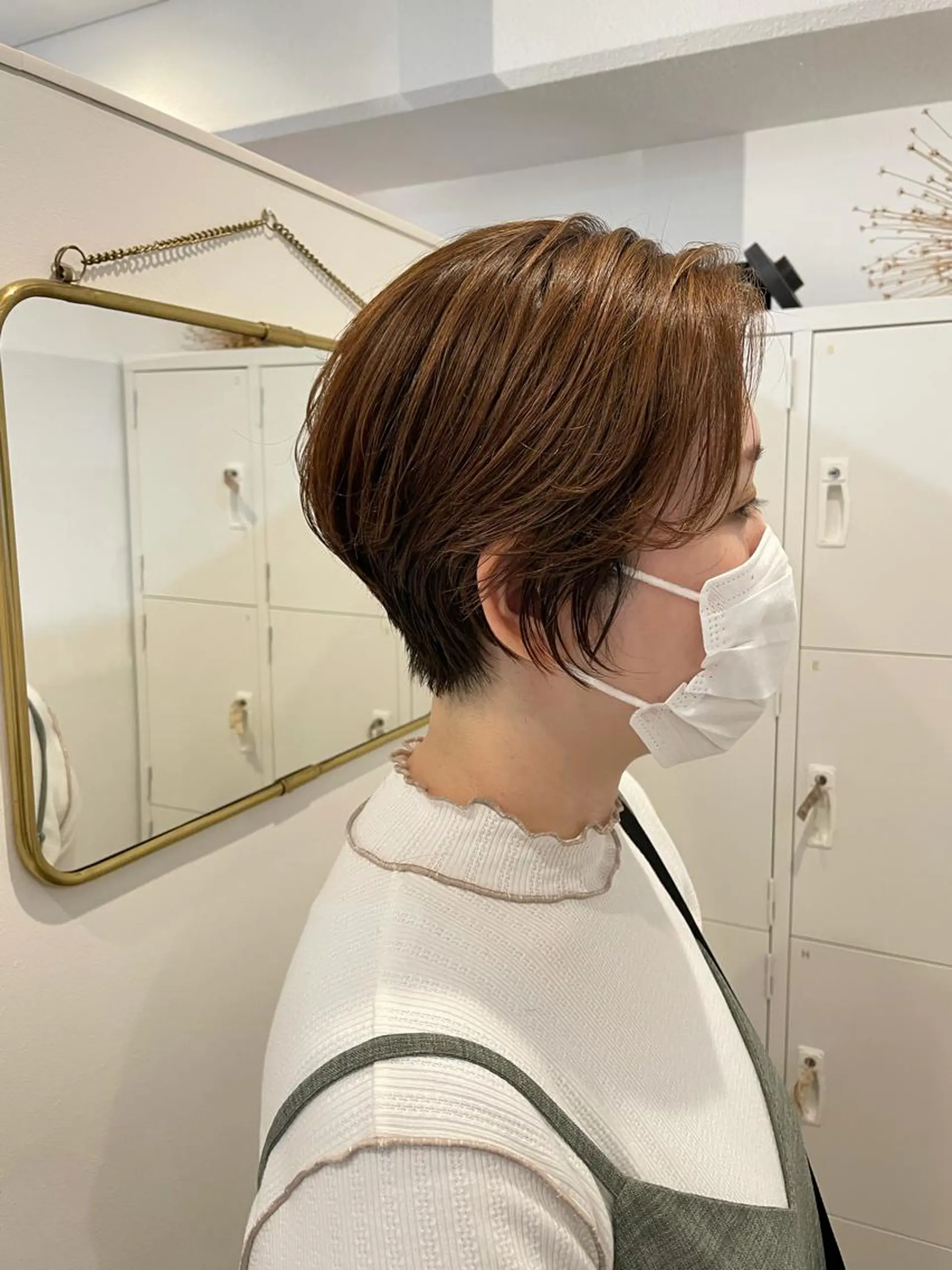 ショート 大迫 江梨のヘアスタイル