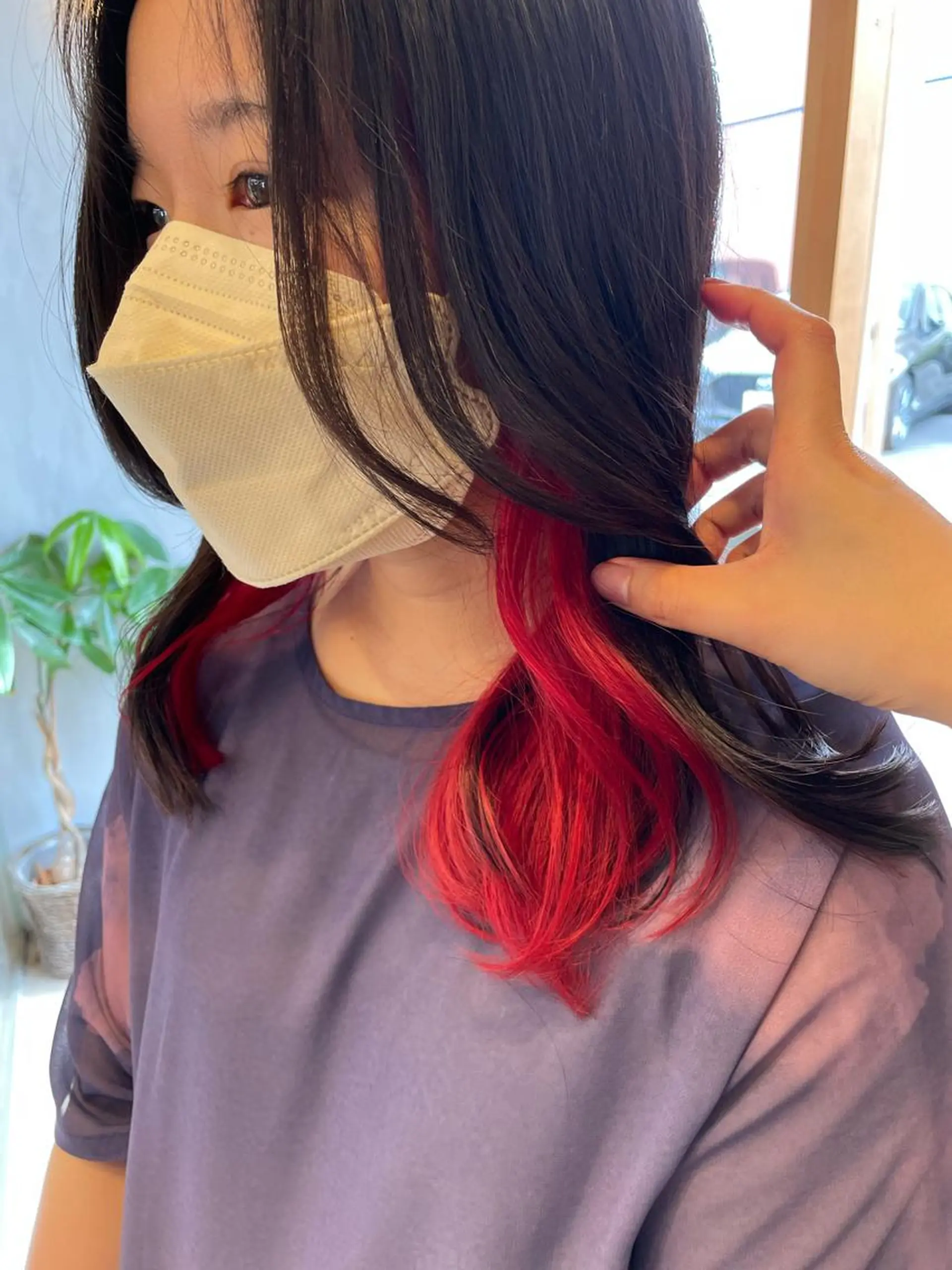 ミディアム カノエ 乃木店のヘアスタイル