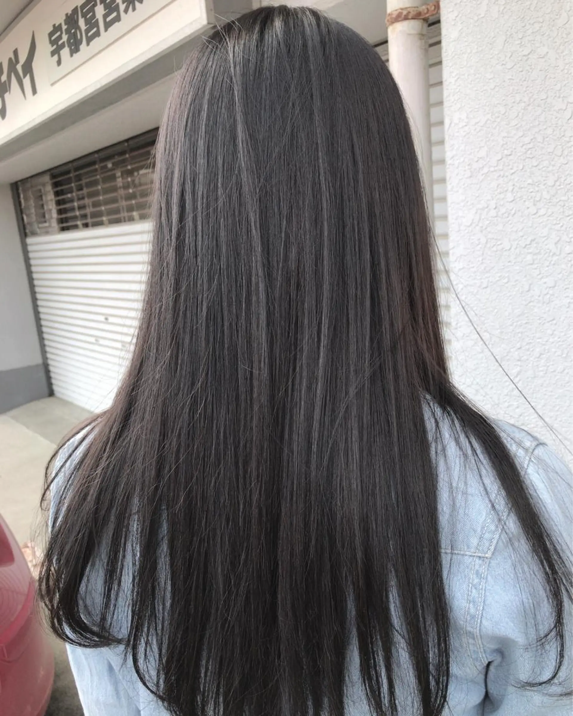 セミロング カラー レイヤーカット匠 イソザキノリユキのヘアスタイル