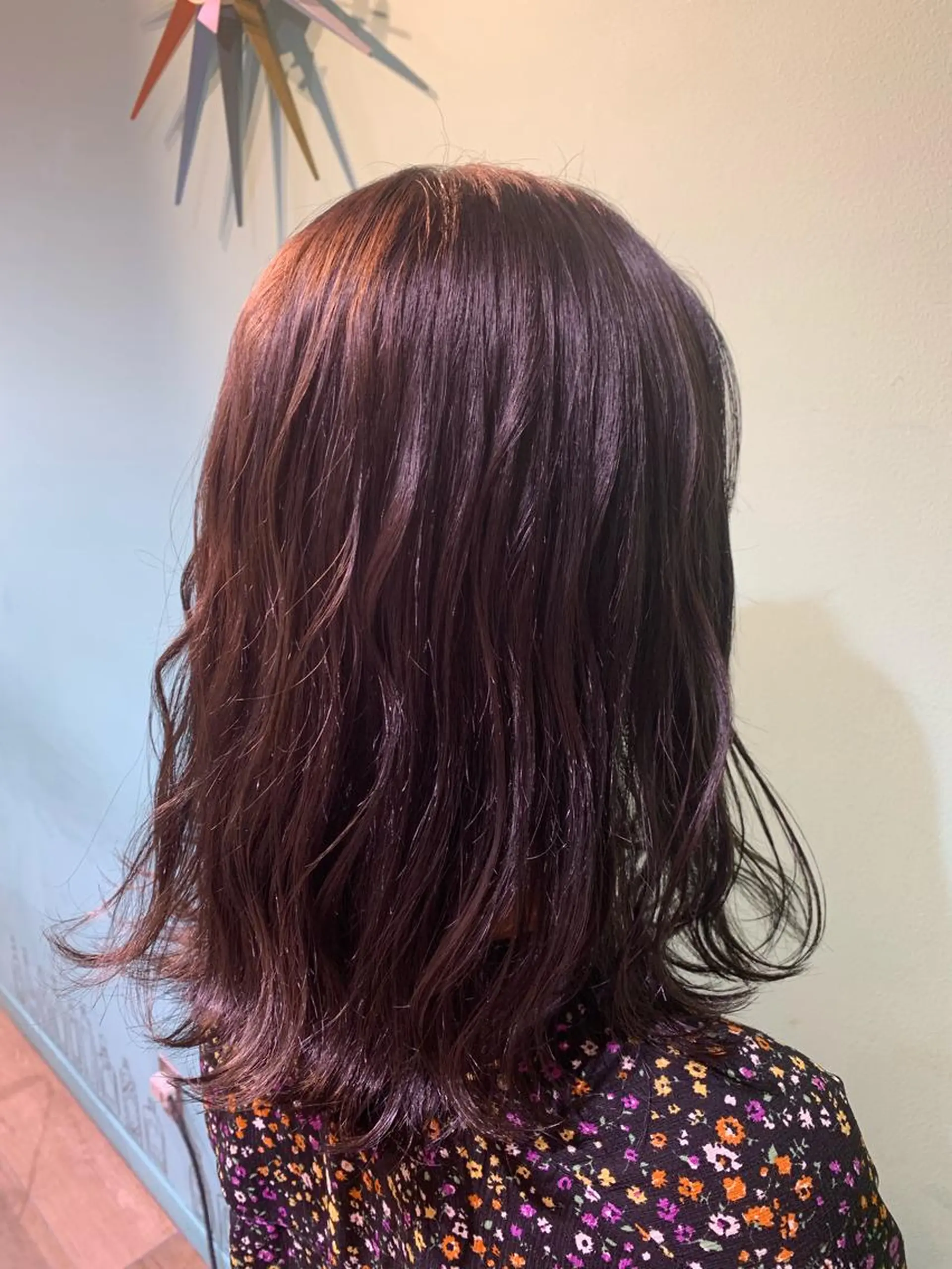 セミロング カラー 高橋友里亜 /フリーランスのヘアスタイル