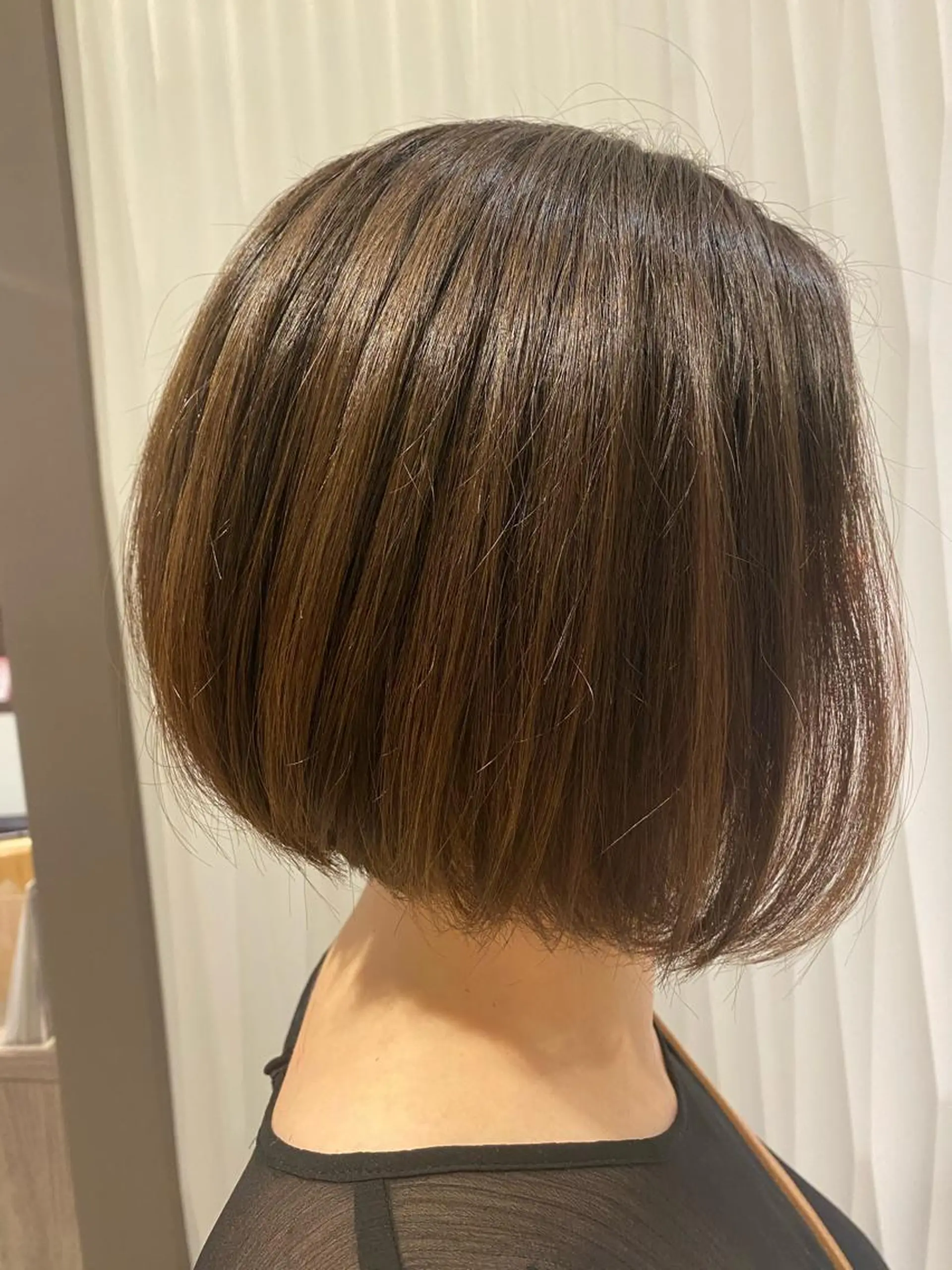 ショート 前下がりボブ ボブ 大倉 未波のヘアスタイル