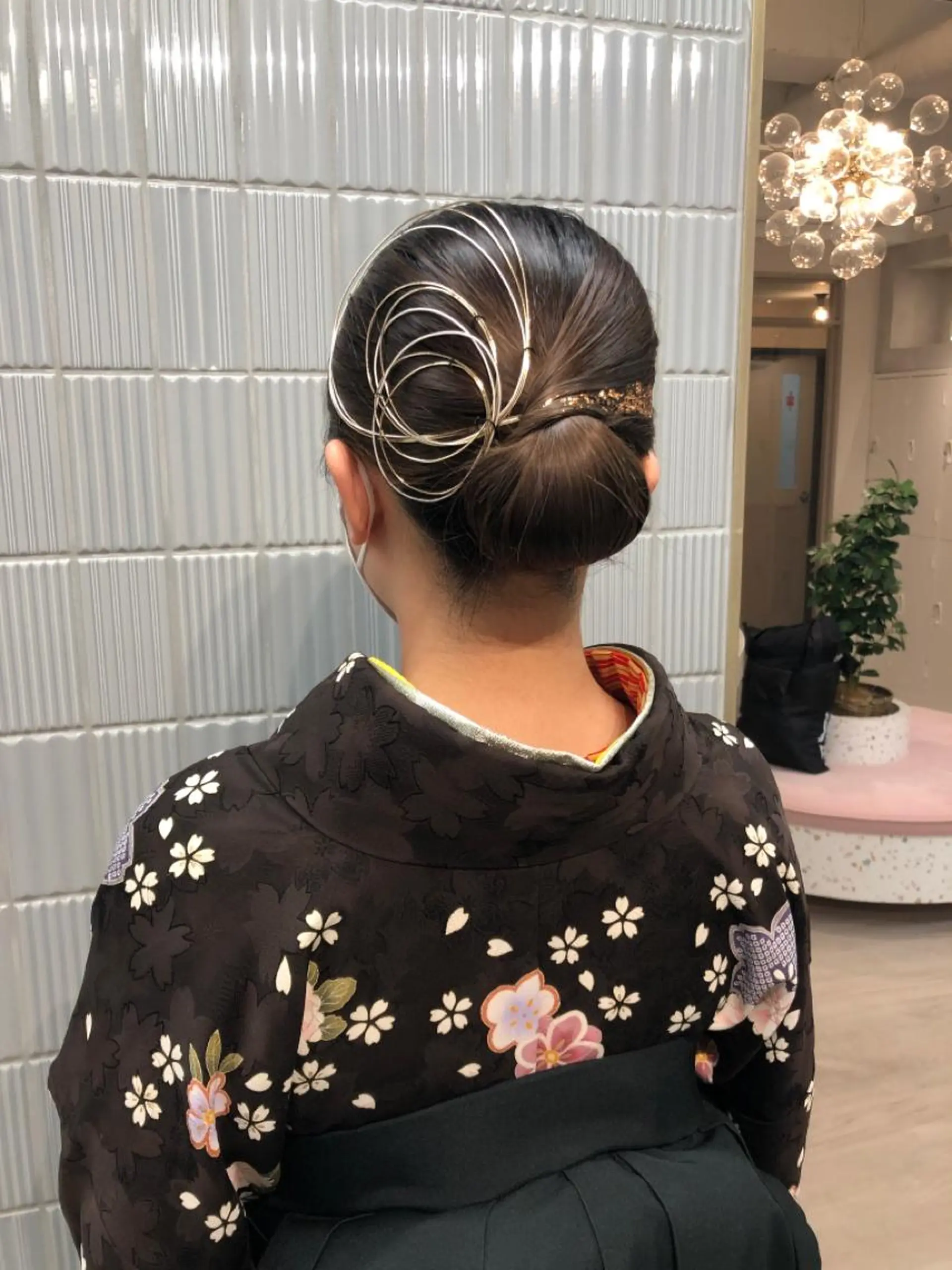 ヘアアレンジ 艶カラー🩵💛 NANAのヘアスタイル