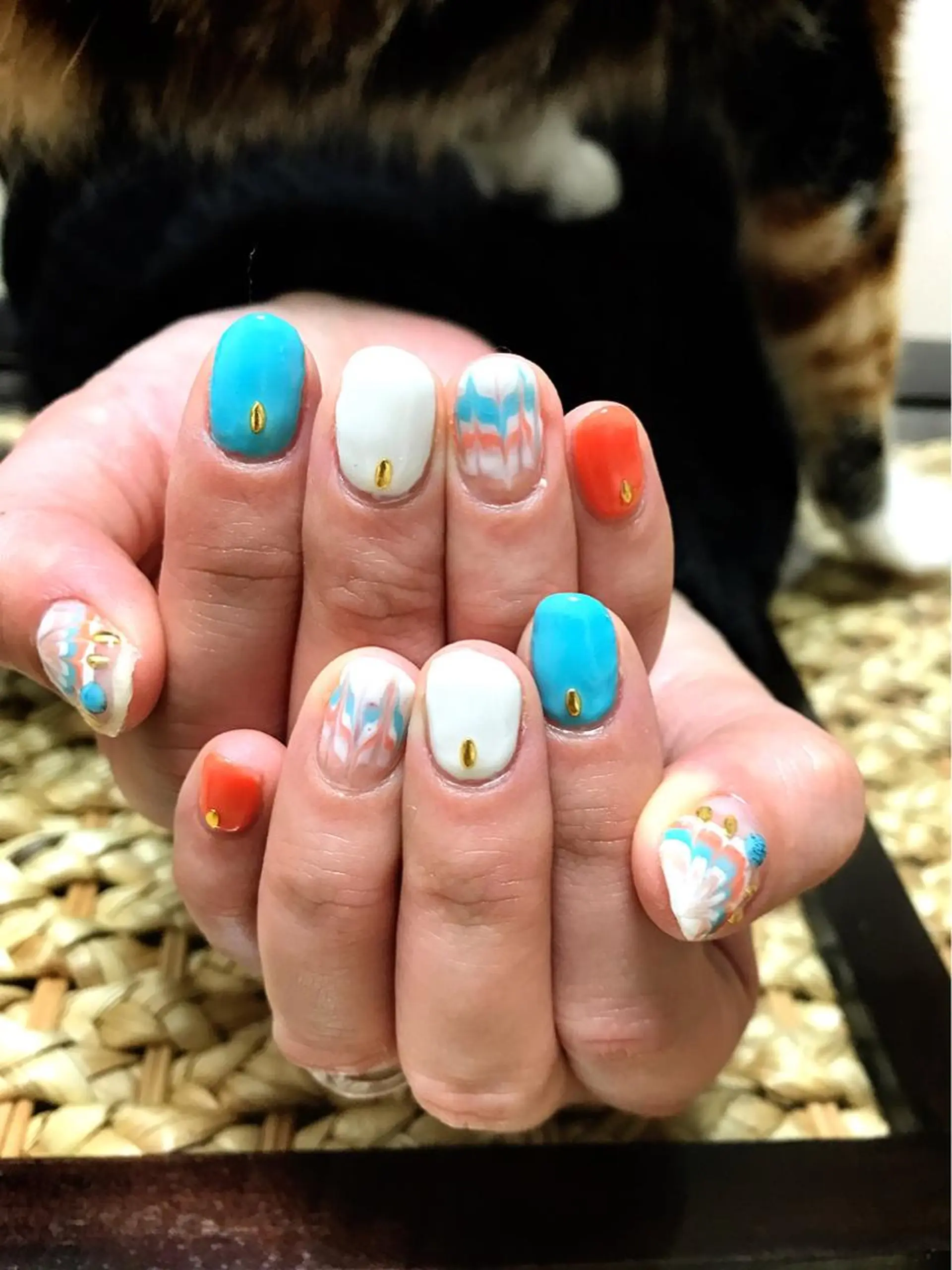 ネイル 名倉 なな子のネイルデザイン