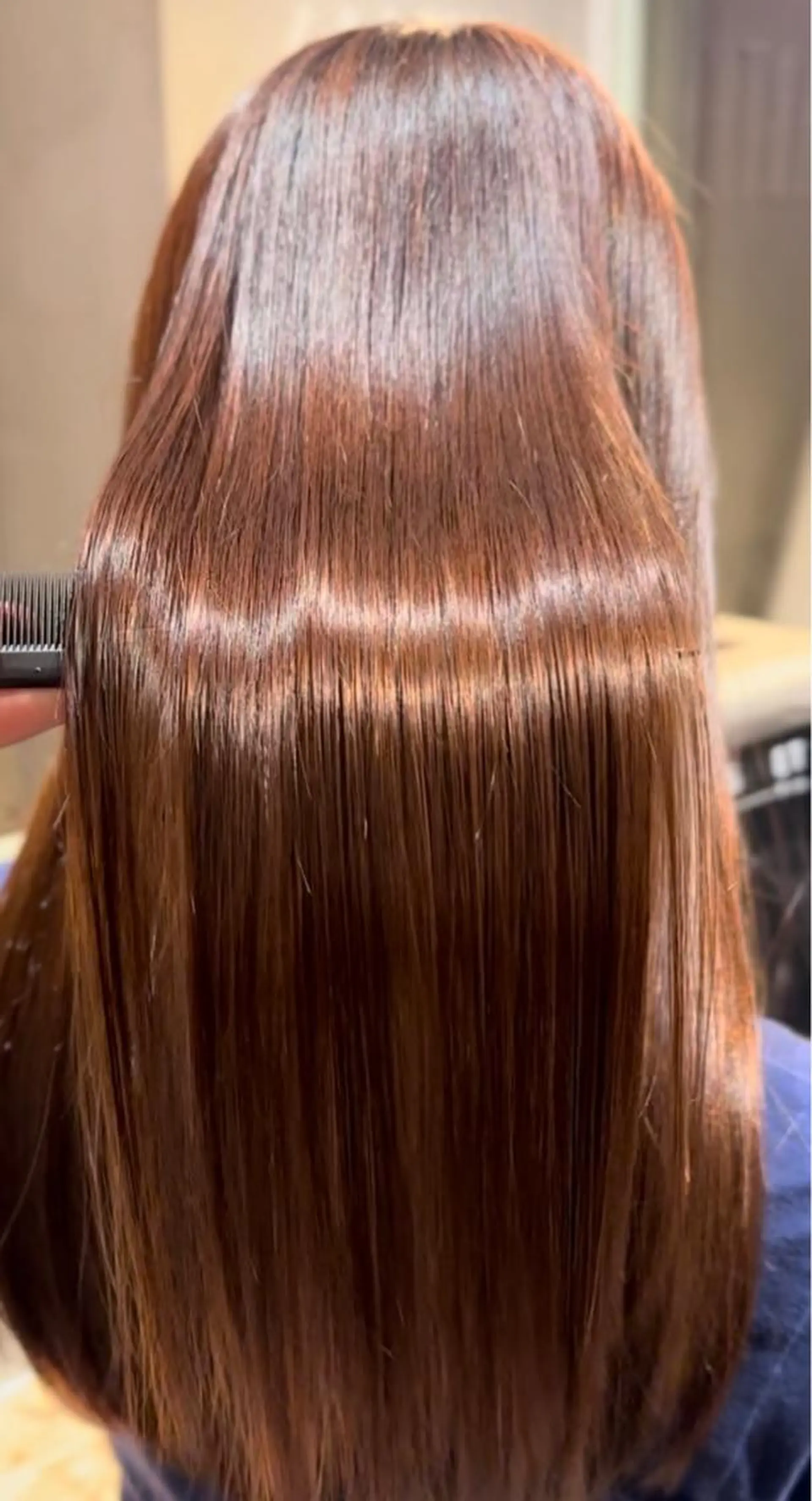 ロング カラー 髪質改善 トリートメント 艶髪カラー/透明感 美髪/白髪/ﾑﾅｶﾀのヘアスタイル