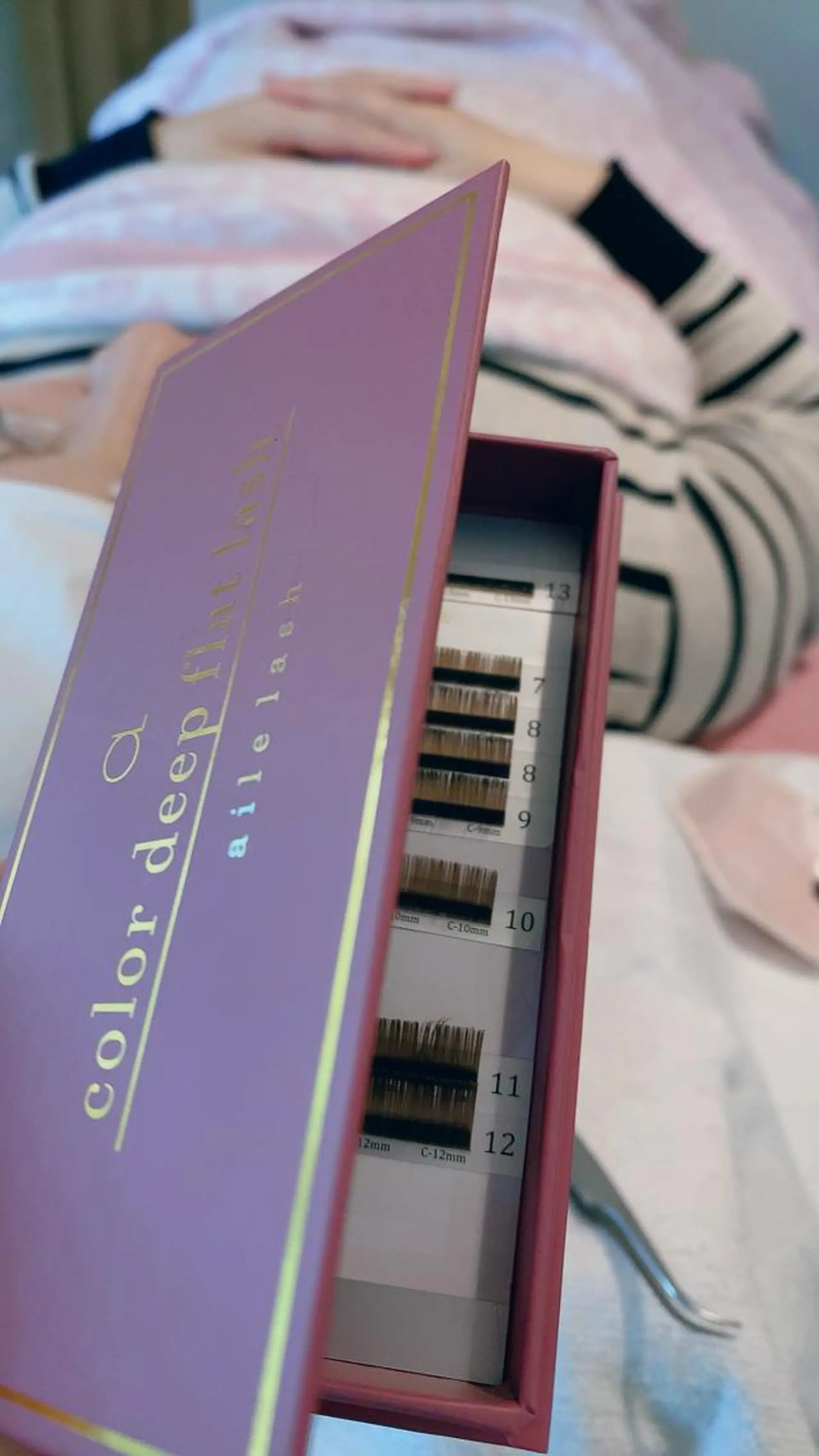 カラー パーマ ヘアアレンジ キッズ ネイル マツエク・マツパ ブラウンカラー Cカール カラーマツエク 目尻長め エクステ 神山 ビューティー・アイのマツエク・マツパデザイン