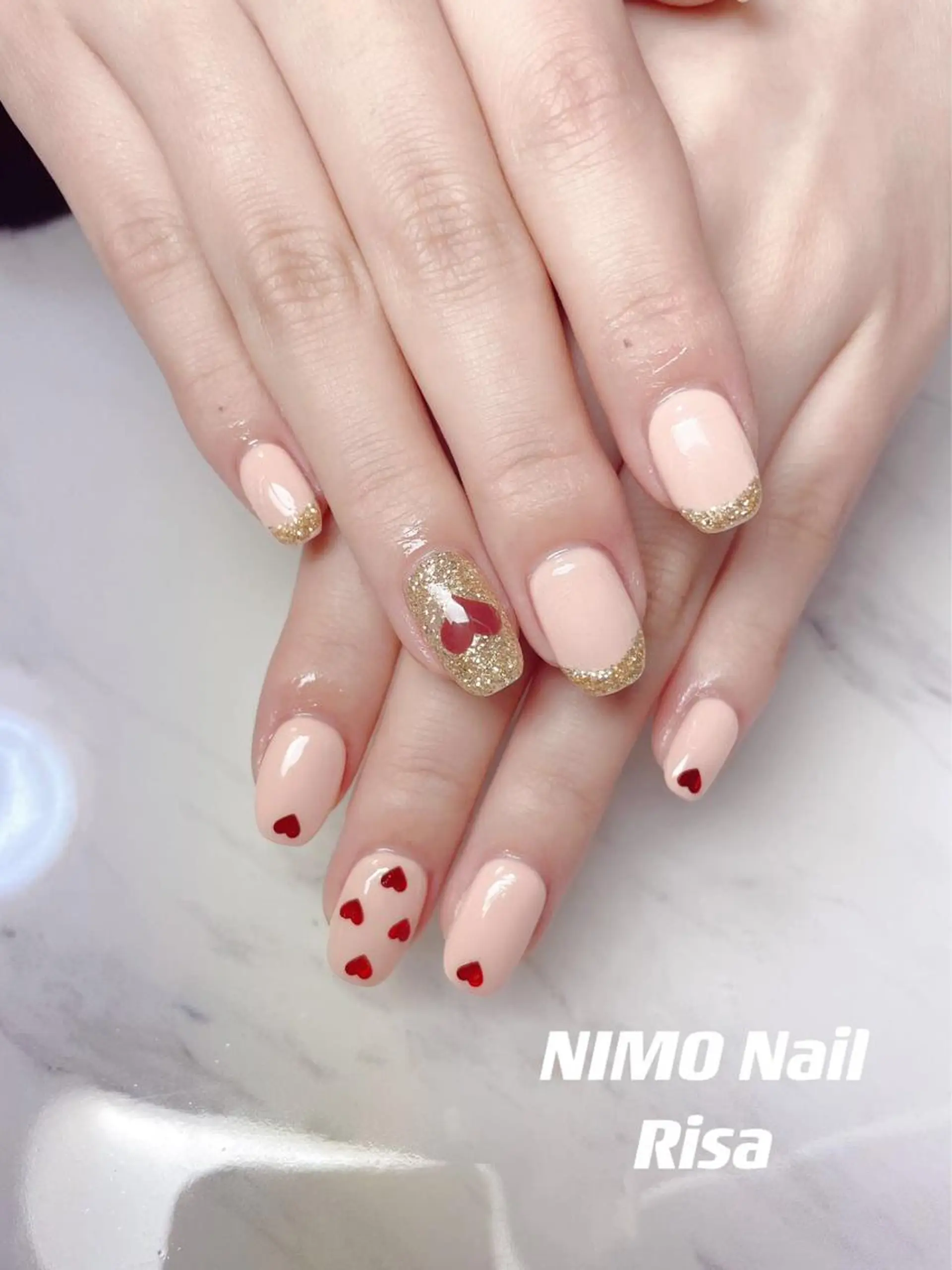 ネイル ハンドネイル RI SA☀️ リサのネイルデザイン